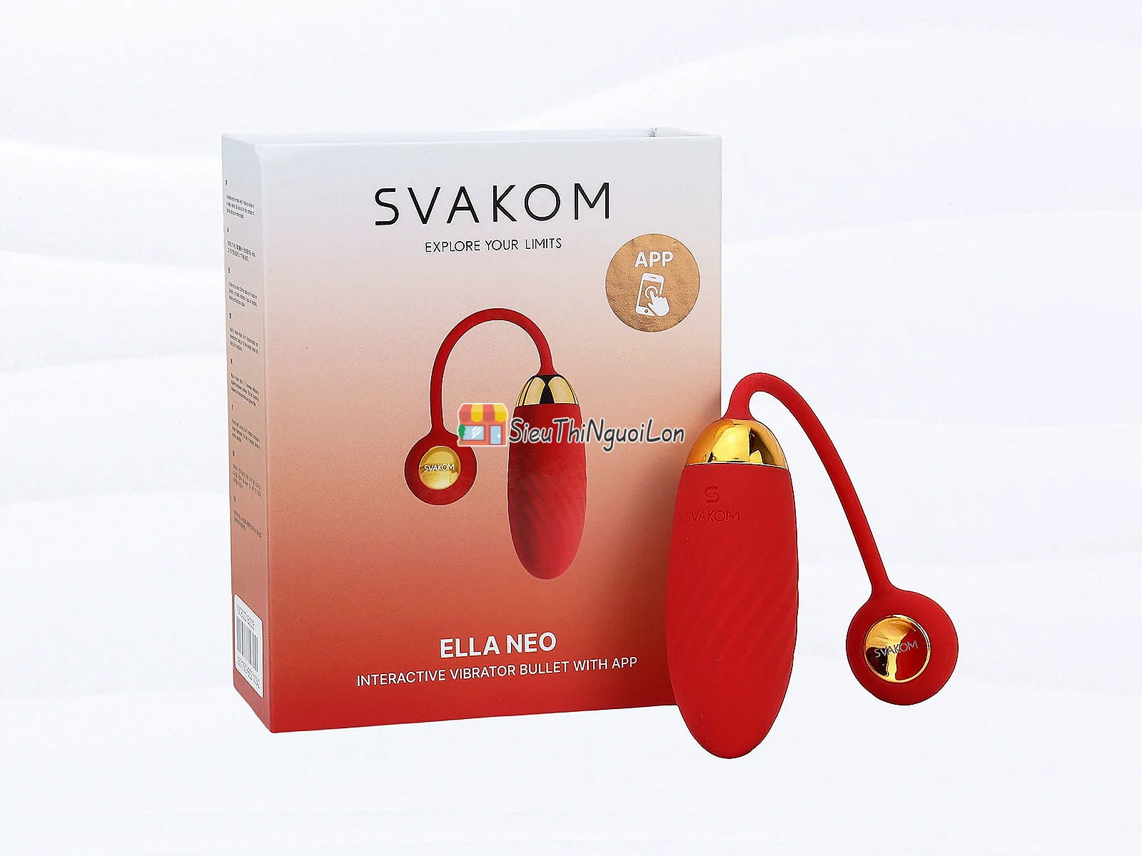 Trứng rung tình yêu Svakom Ella Neo điều khiển Smartphone