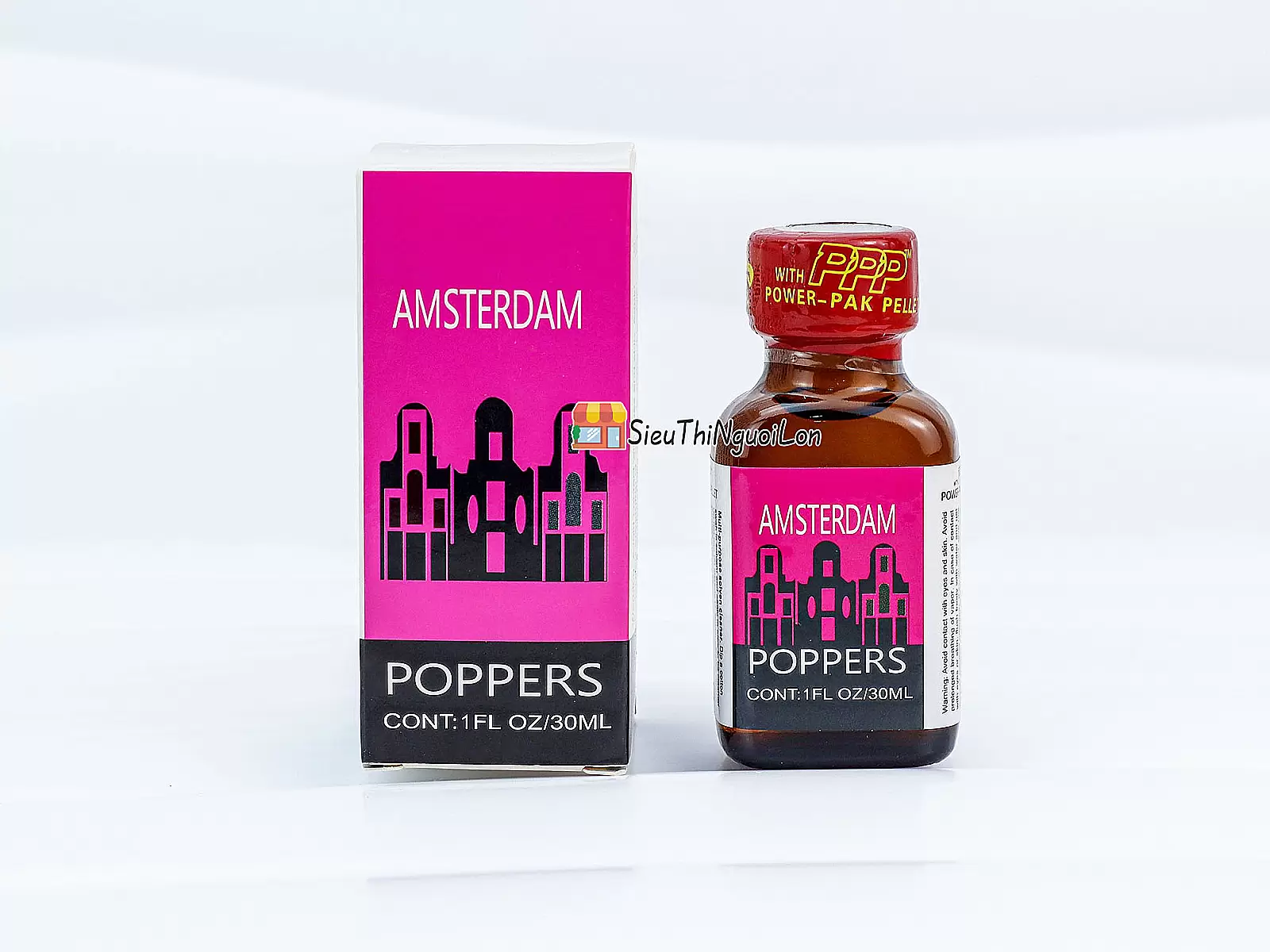 Chai hít Amsterdam 30ml tăng cảm giác hưng phấn
