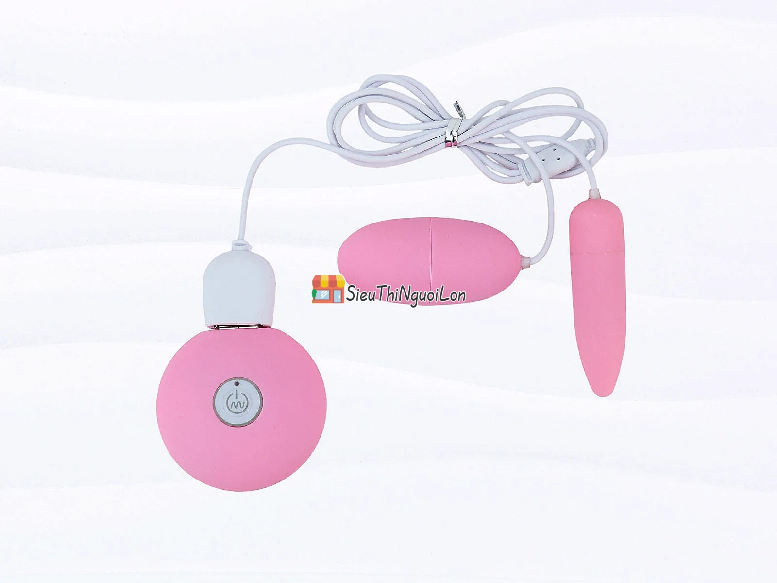 Trứng rung tình yêu 2 đầu MiChao pin sạc rung cực mạnh