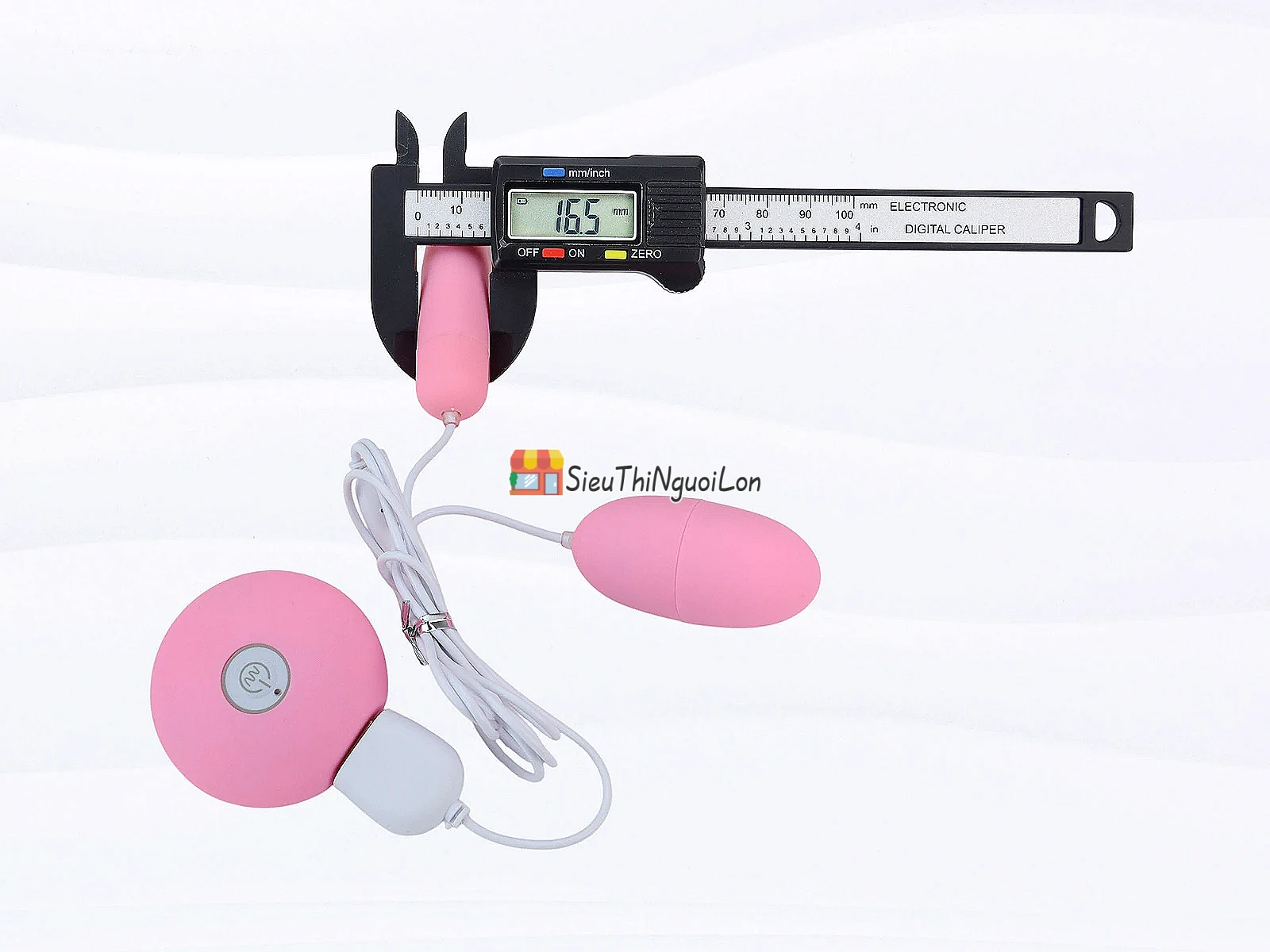 Trứng rung tình yêu 2 đầu MiChao pin sạc rung cực mạnh