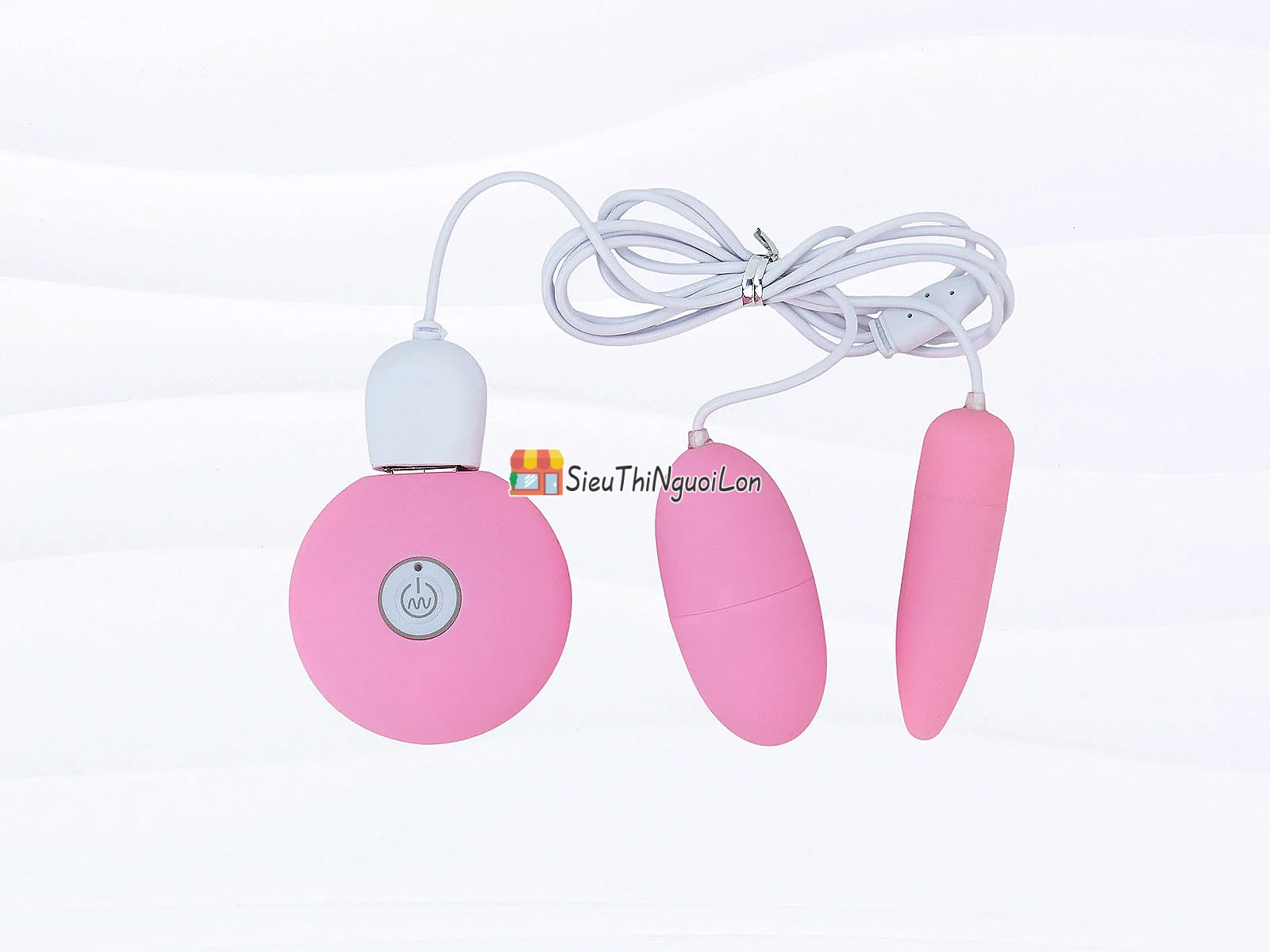 Trứng rung tình yêu 2 đầu MiChao pin sạc rung cực mạnh