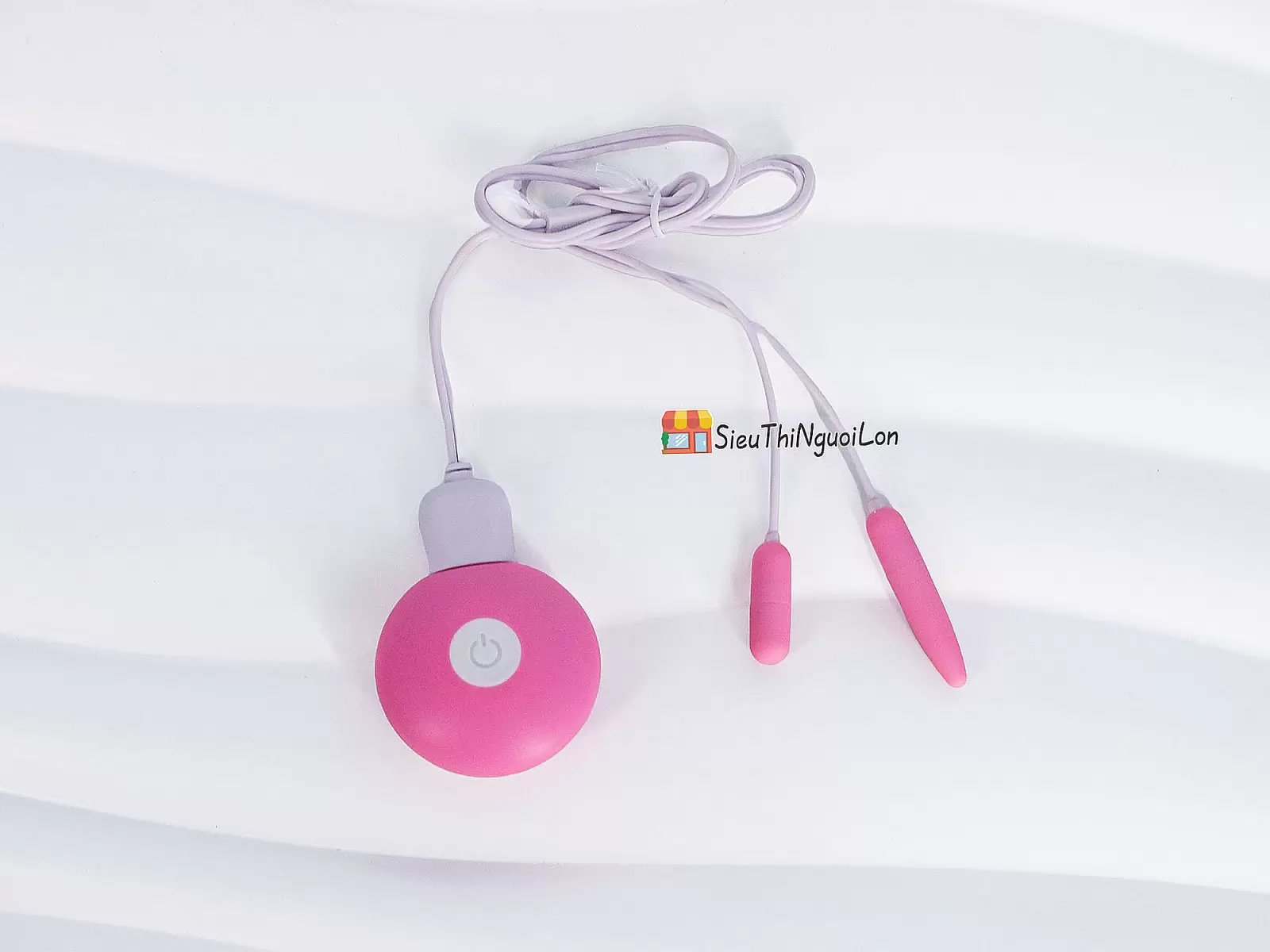 Trứng rung tình yêu 2 đầu siêu nhỏ pin sạc