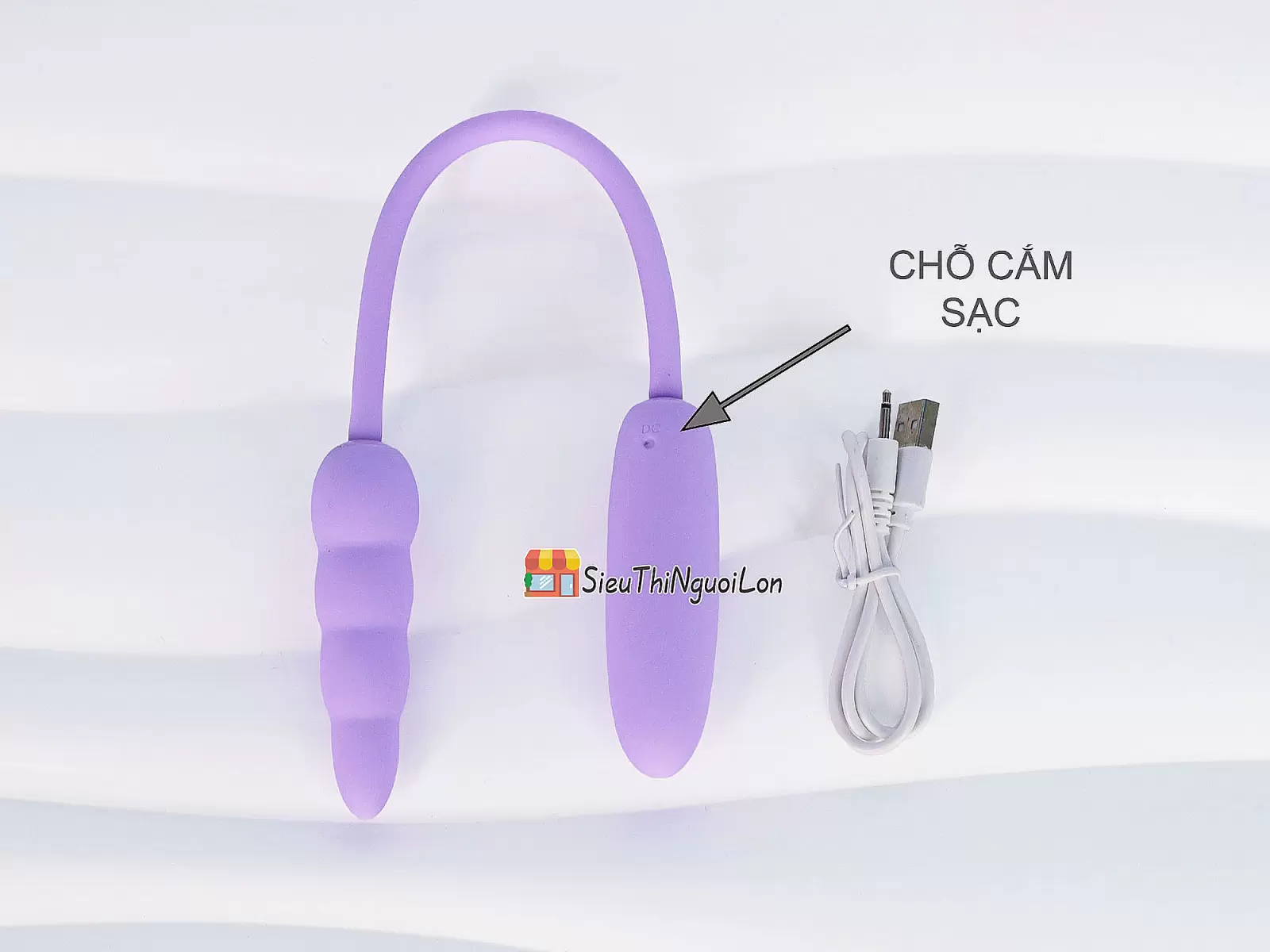 Trứng rung sạc siêu nhỏ kích thích 2 đầu âm đạo và hậu môn