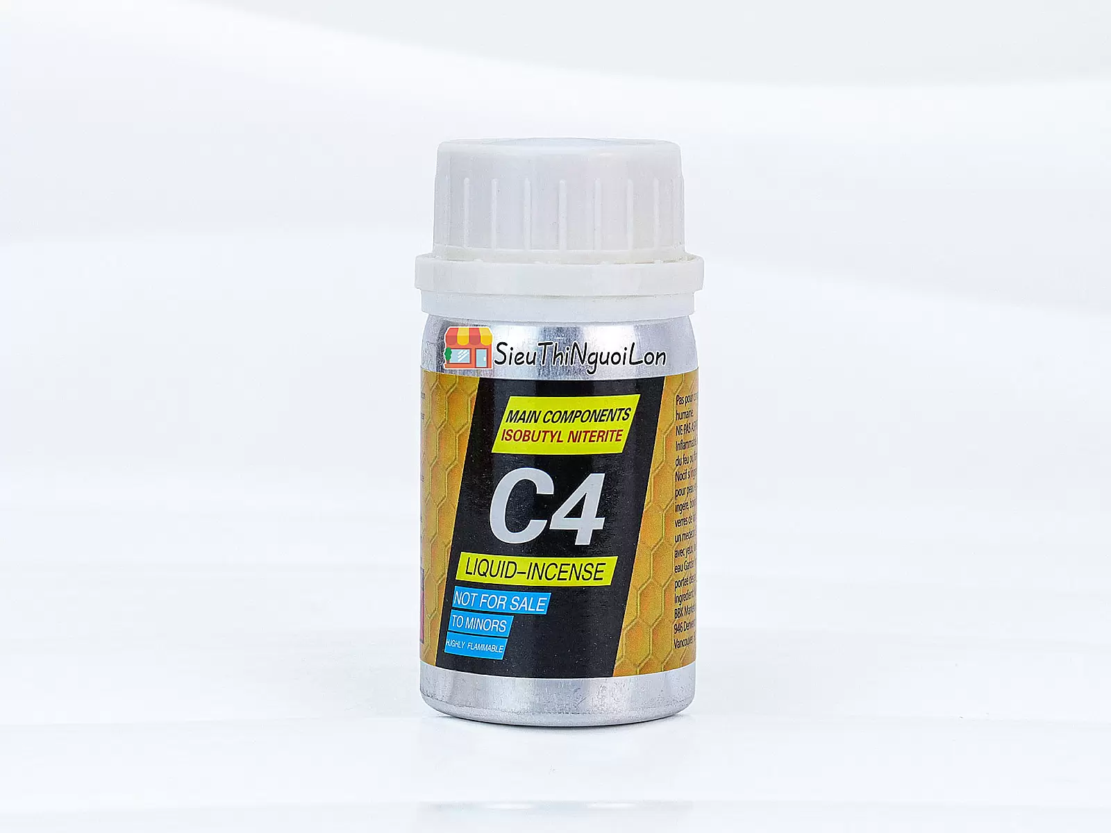 Chai hít khô C4 Liquid Incense tăng cảm giác hưng phấn lan tỏa, giúp cơ thể thư giãn tối đa