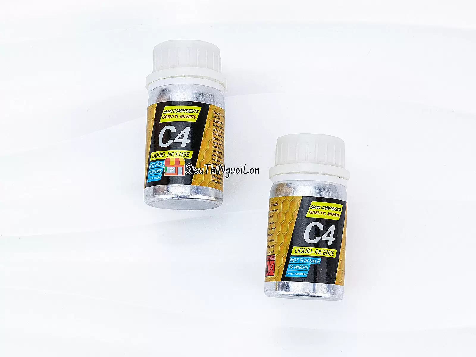 Chai hít khô C4 Liquid Incense tăng cảm giác hưng phấn lan tỏa, giúp cơ thể thư giãn tối đa