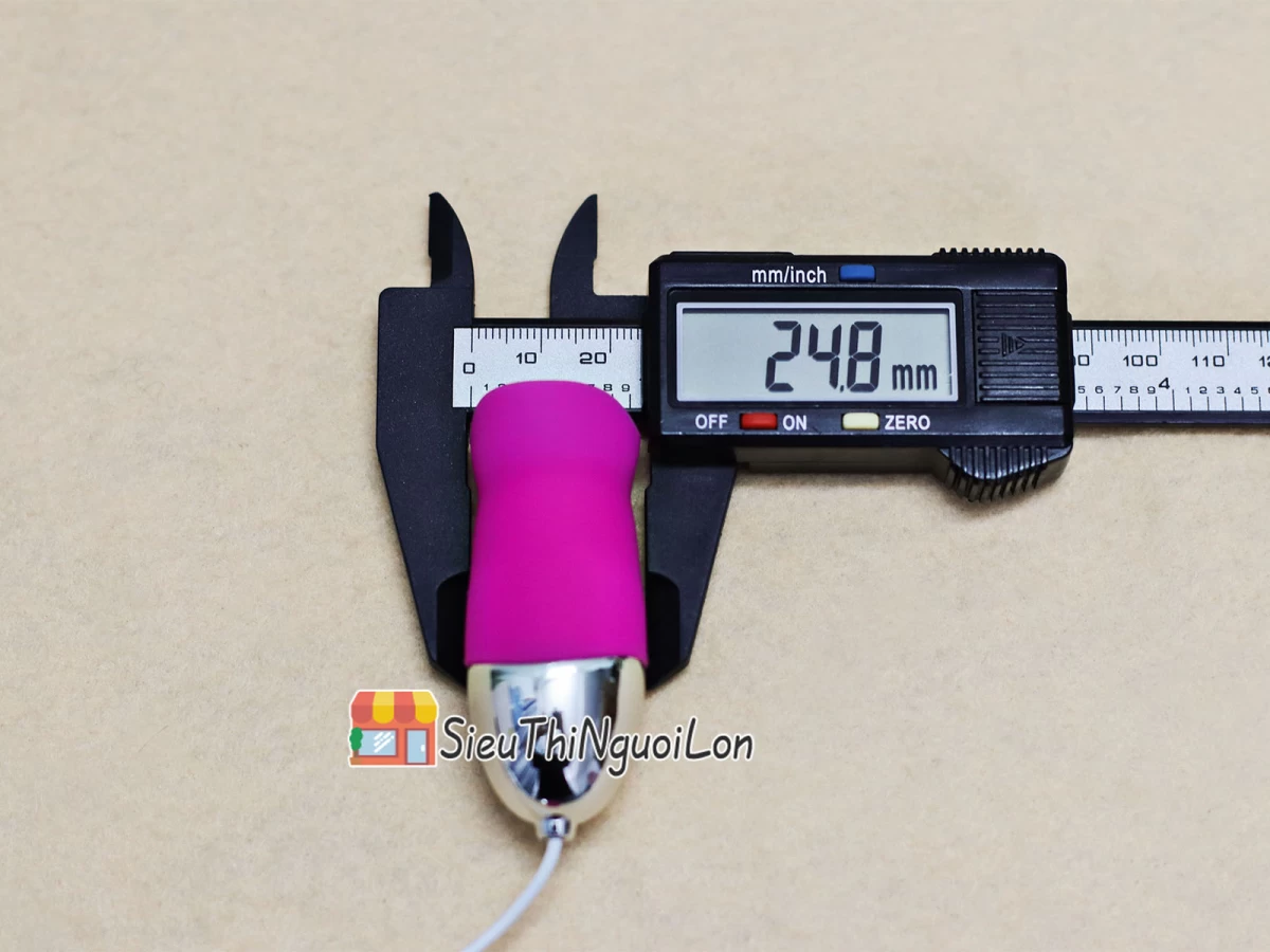 Trứng rung tình yêu mini 2 đầu Vibrating