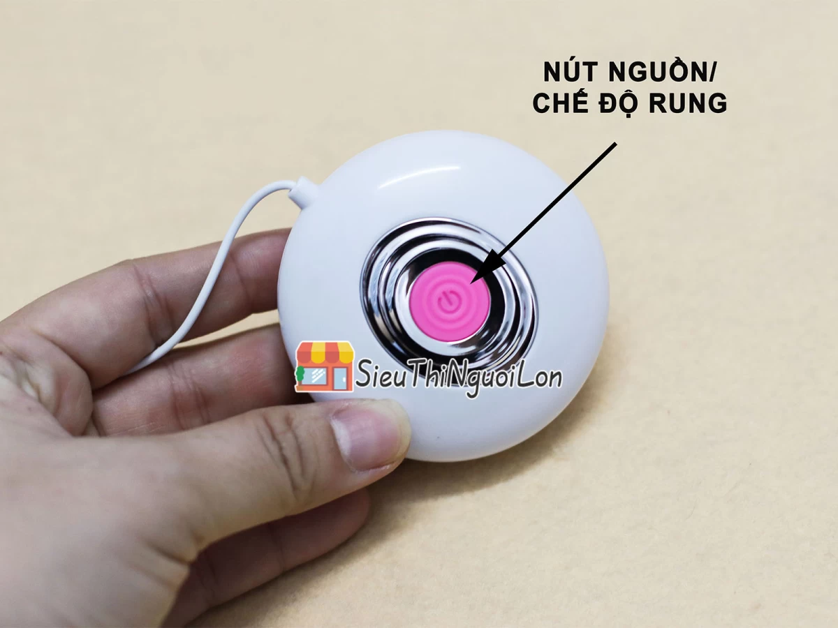 Trứng rung tình yêu mini 2 đầu Vibrating