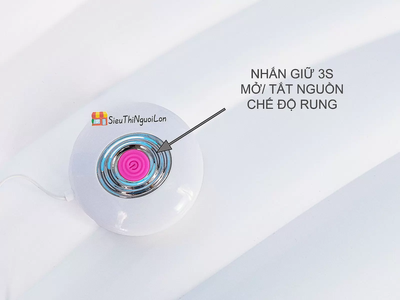 Trứng rung tình yêu mini 2 đầu Vibrating