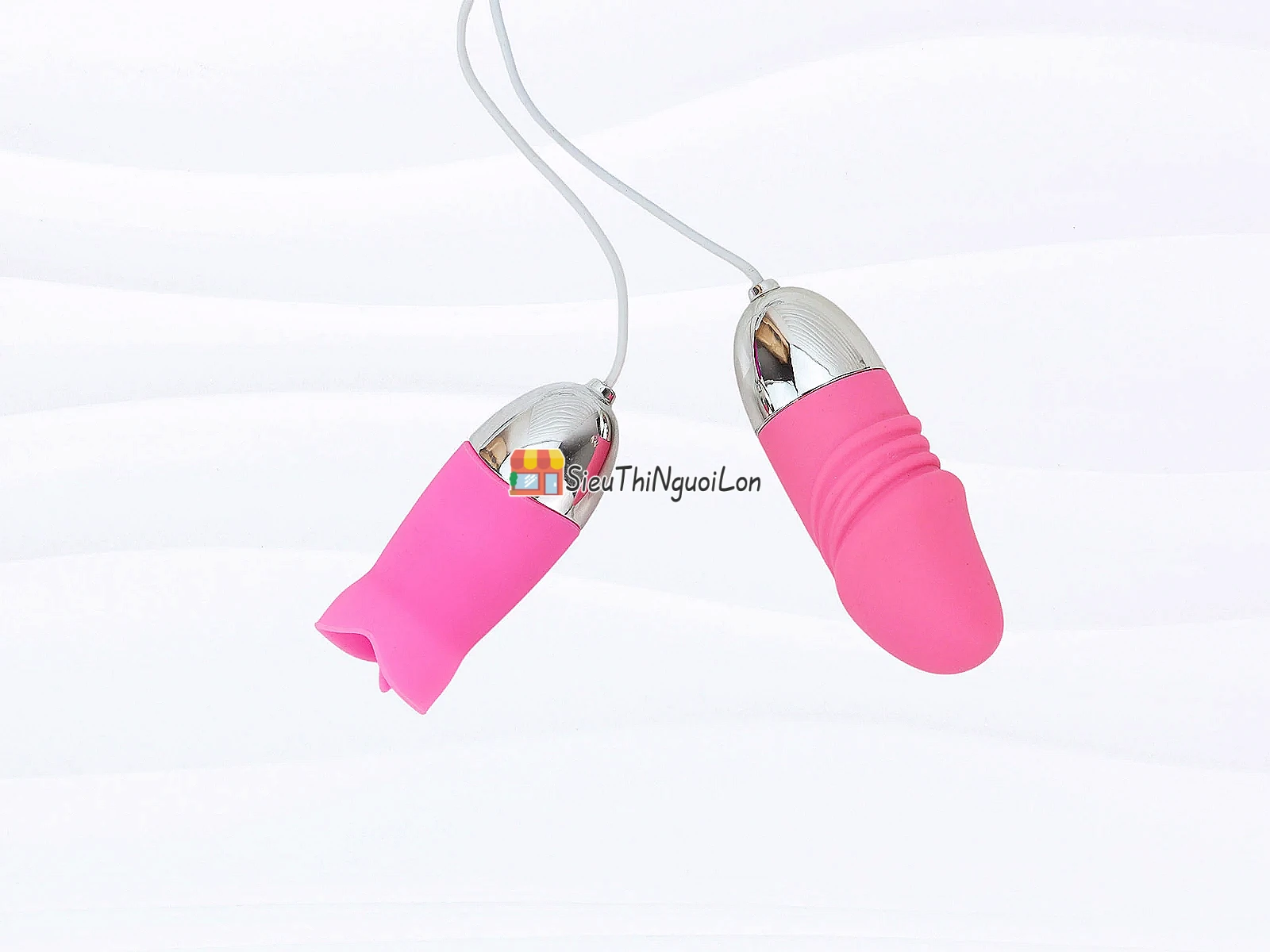 Trứng rung tình yêu mini 2 đầu Vibrating