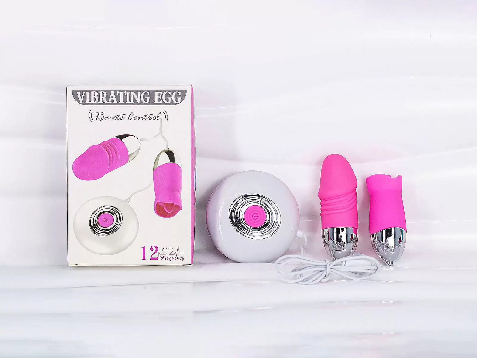 Trứng rung tình yêu mini 2 đầu Vibrating