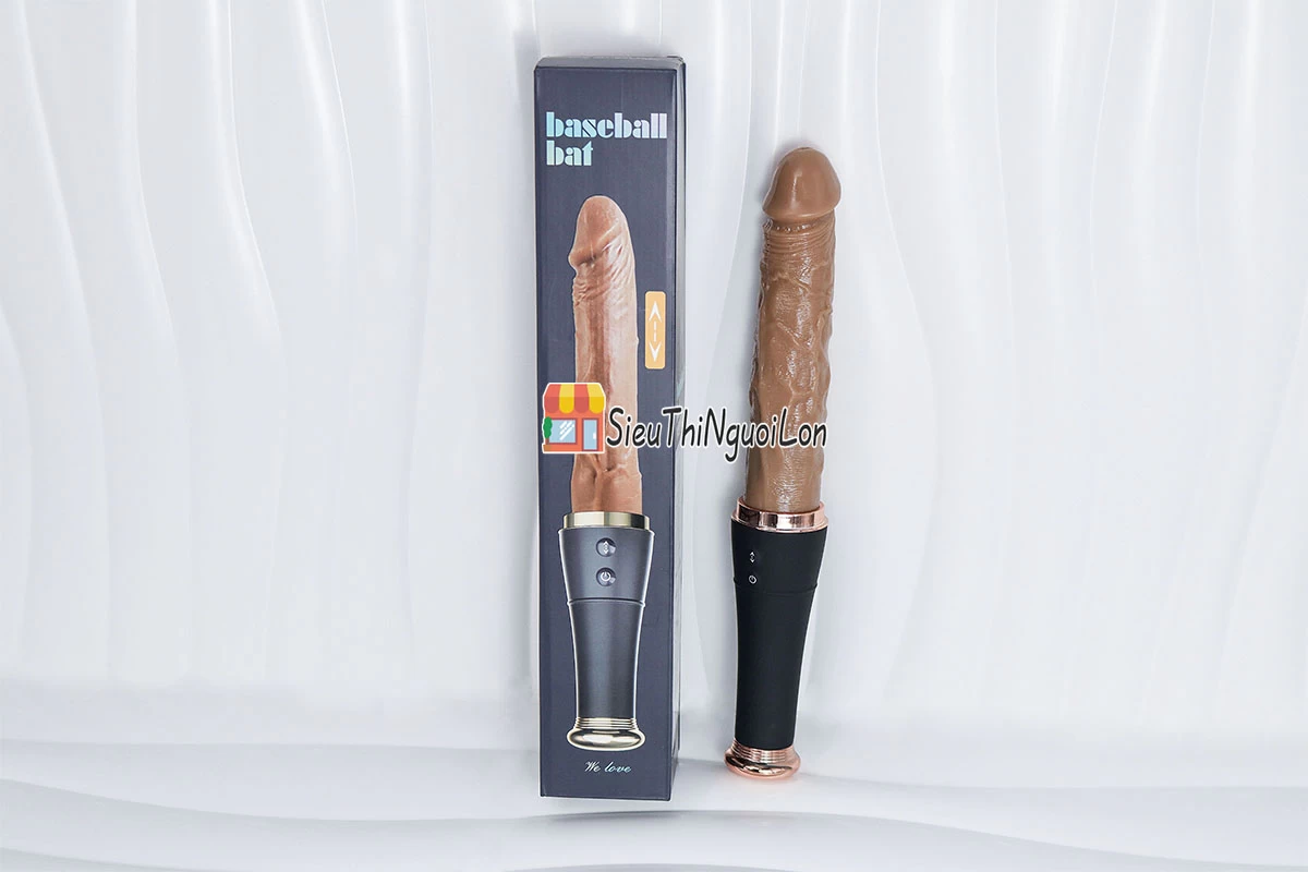 Dương vật giả ngụy trang gậy bóng chày Vibrator