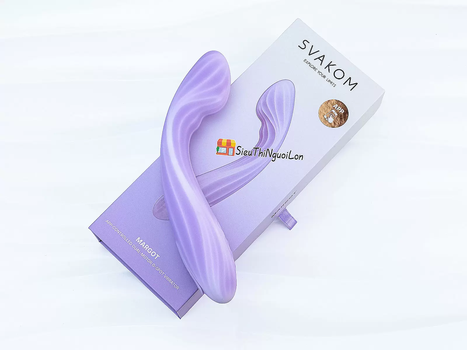 Máy massage Svakom Margot nhiều chế độ rung kết nối từ xa qua App điện thoại