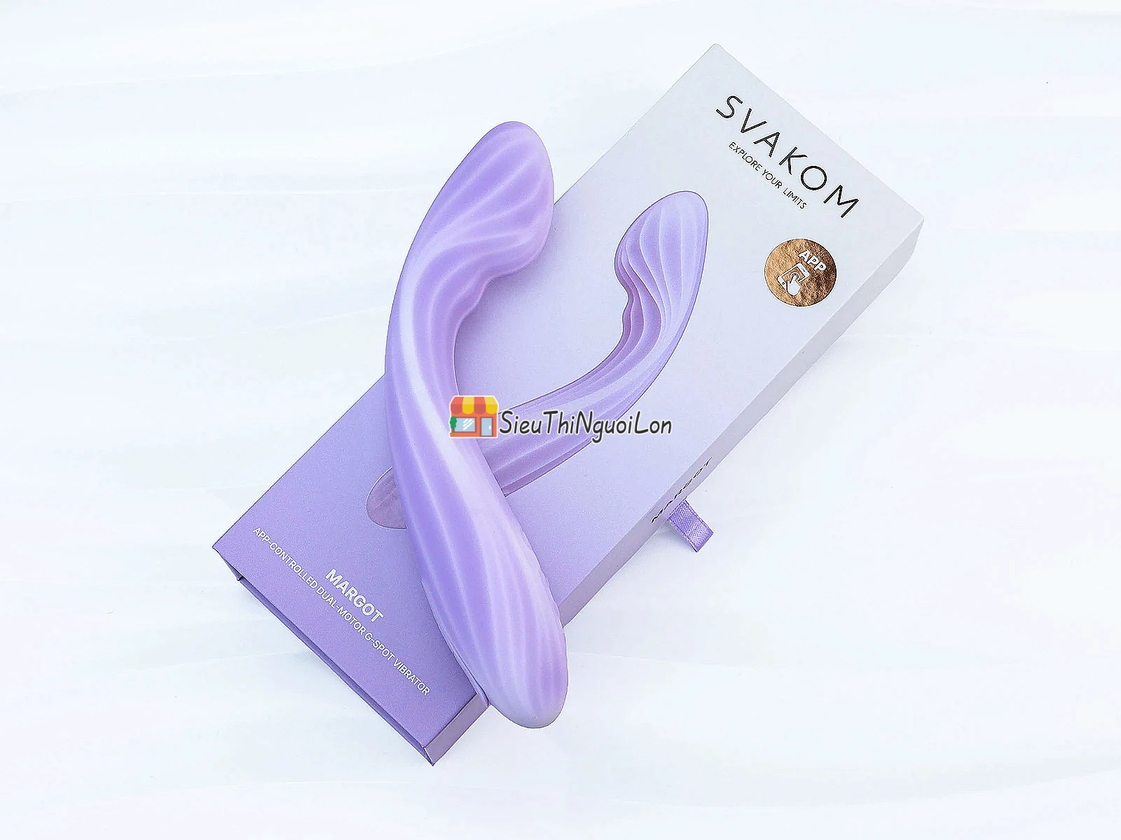 Máy massage Svakom Margot nhiều chế độ rung kết nối từ xa qua App điện thoại