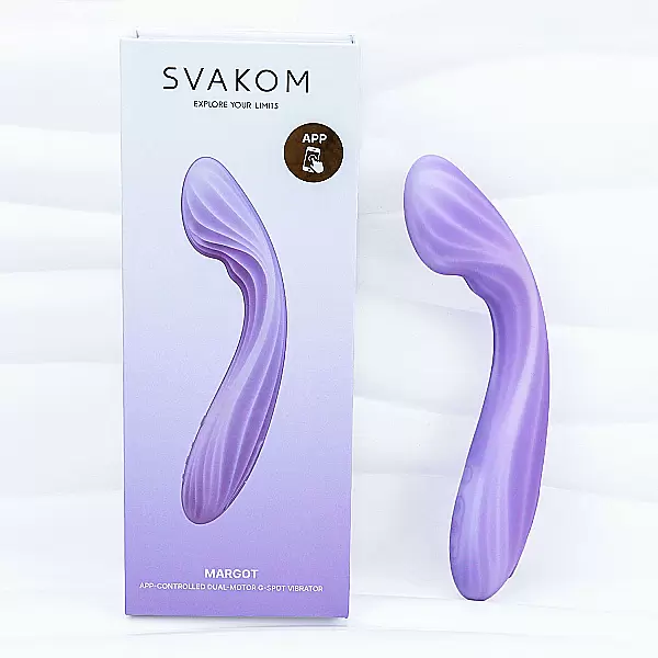 Máy massage Svakom Margot nhiều chế độ rung kết nối từ xa qua App điện thoại