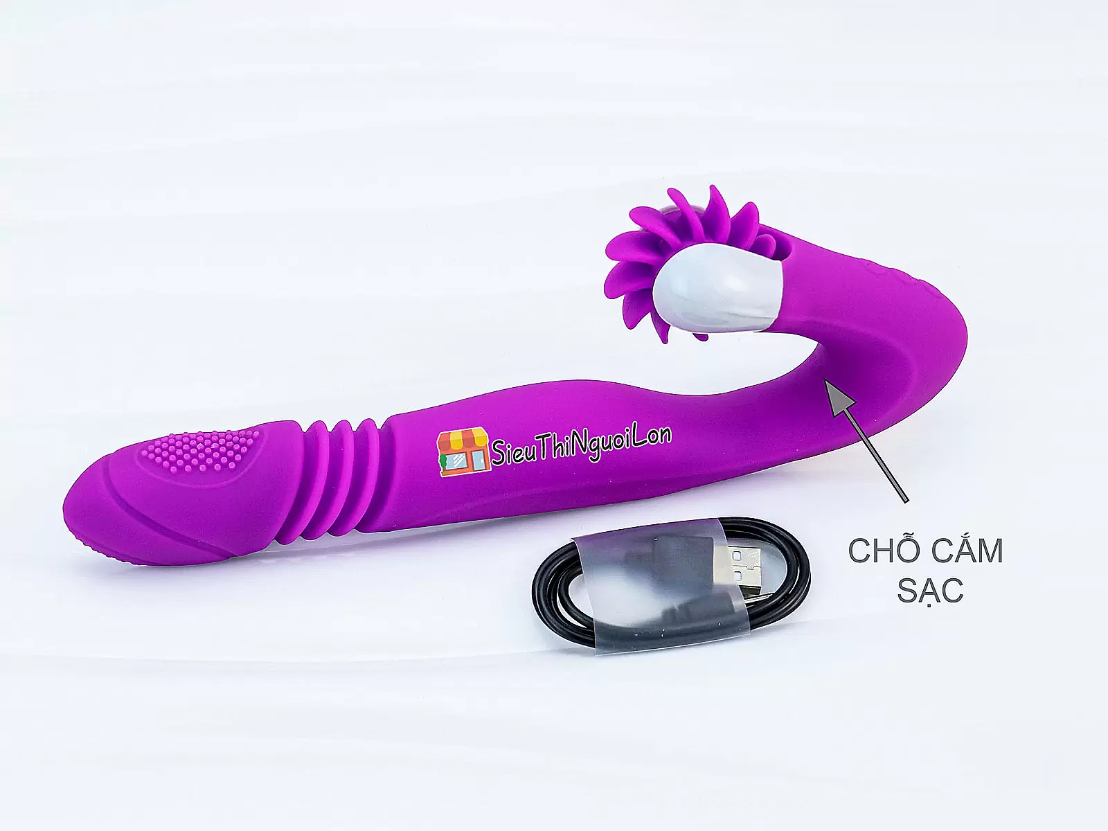 Lưỡi liếm điểm G Mannuo rung thụt nhiều chế độ