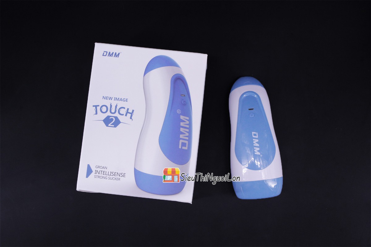 Âm đạo giả cup DMM Touch 2 có đế rung rên pin sạc 2