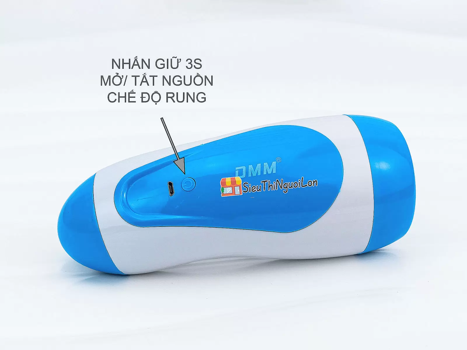 Âm đạo giả cup DMM Touch 2 có đế rung rên pin sạc