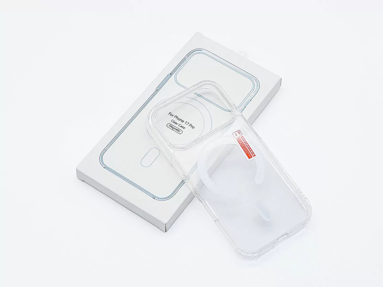 Ốp lưng Clear Case Magnetic trong suốt dành cho iPhone 17 Pro