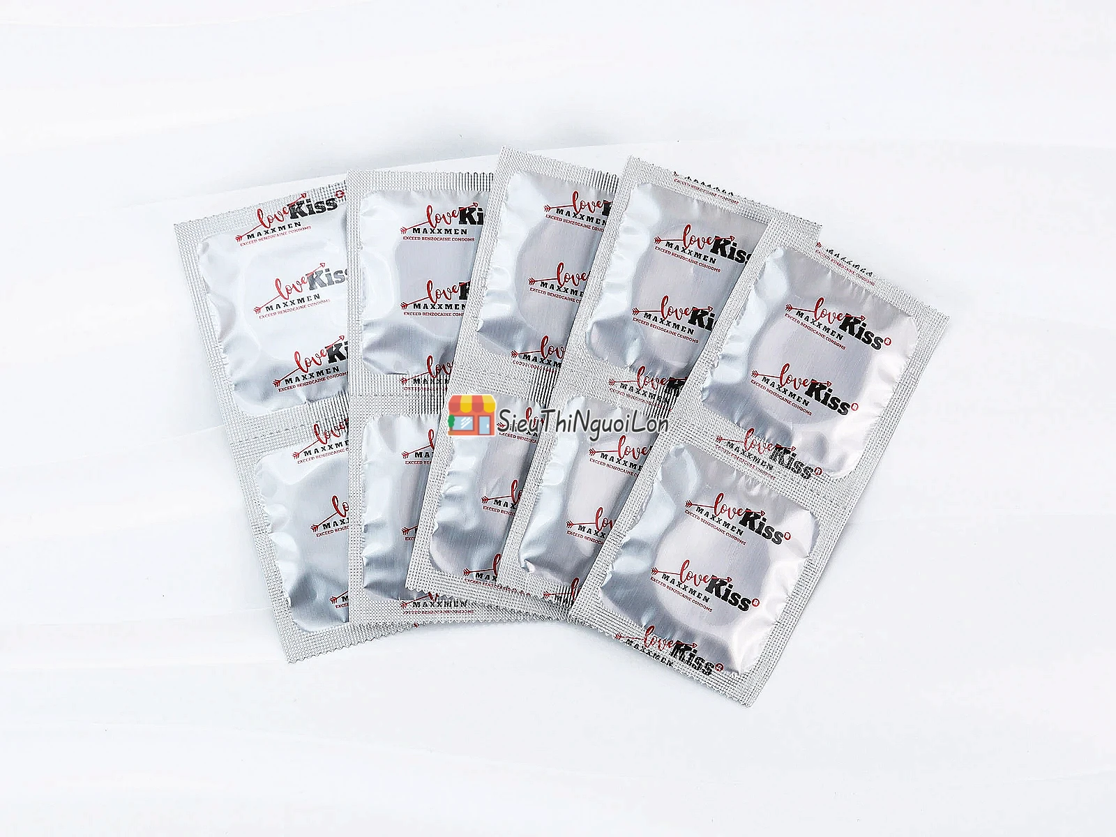 Bao cao su LOVE KISS Vanilla Flavor siêu mỏng hương vani ngọt ngào