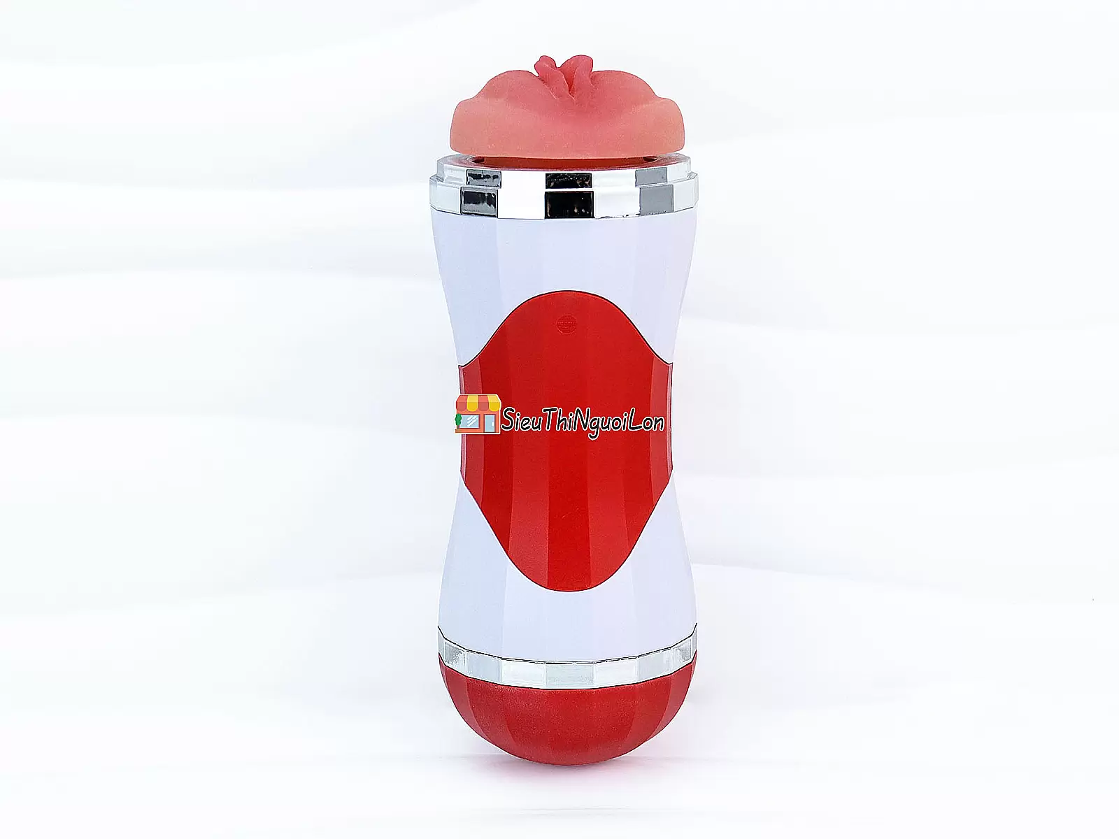 Âm đạo giả cốc Double Head 2 đầu âm đạo và miệng silicon không rung