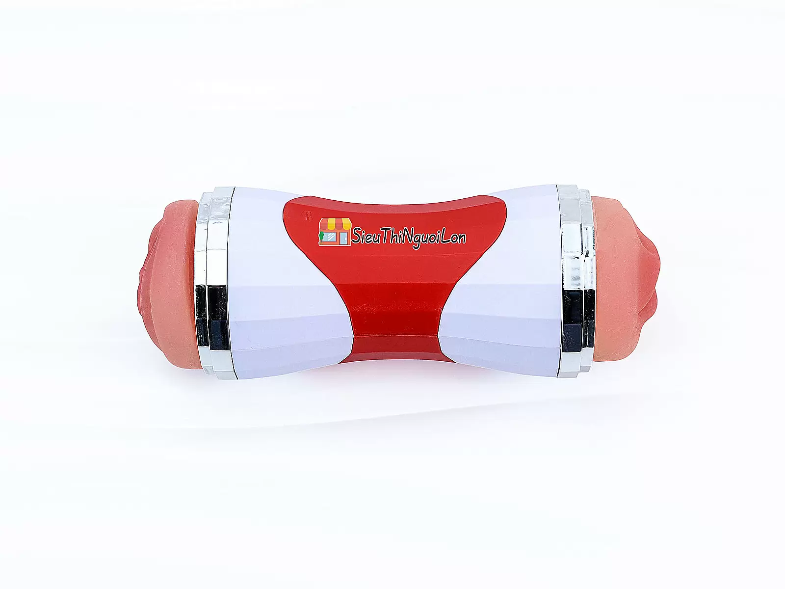 Âm đạo giả cốc Double Head 2 đầu âm đạo và miệng silicon không rung