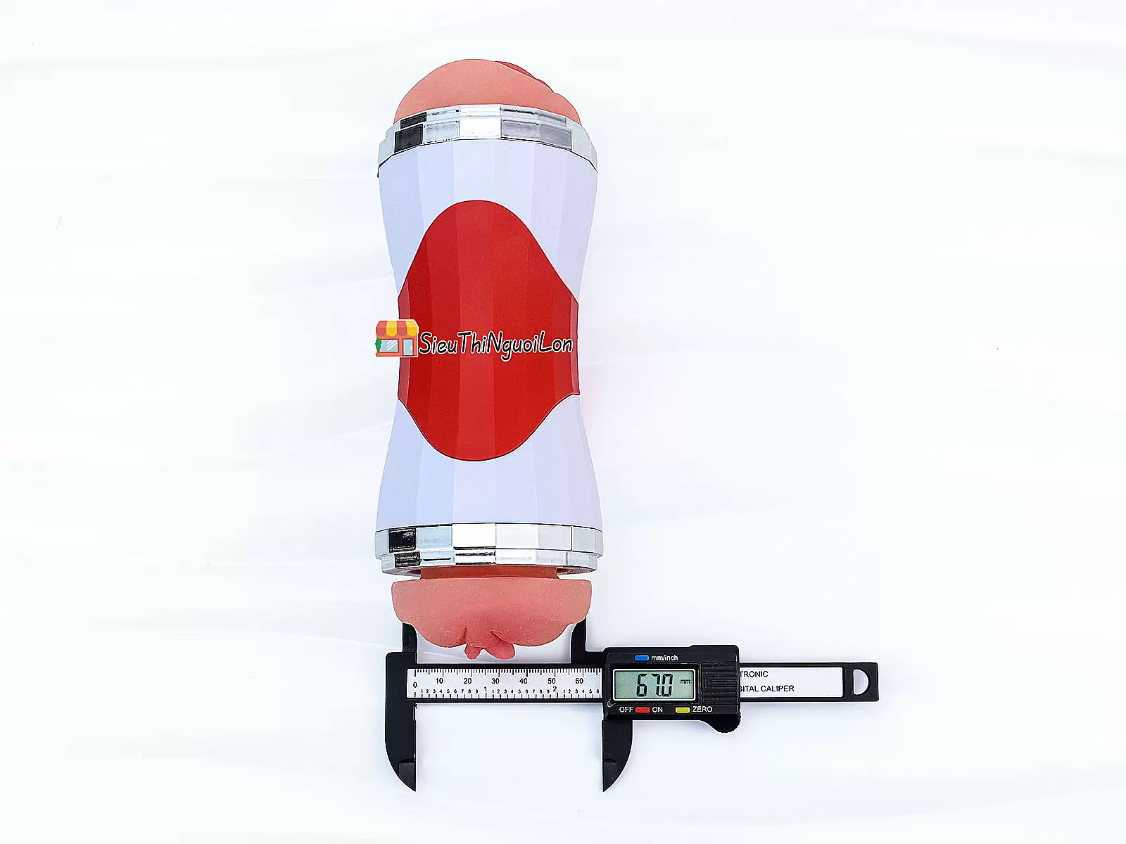 Âm đạo giả cốc Double Head 2 đầu âm đạo và miệng silicon không rung