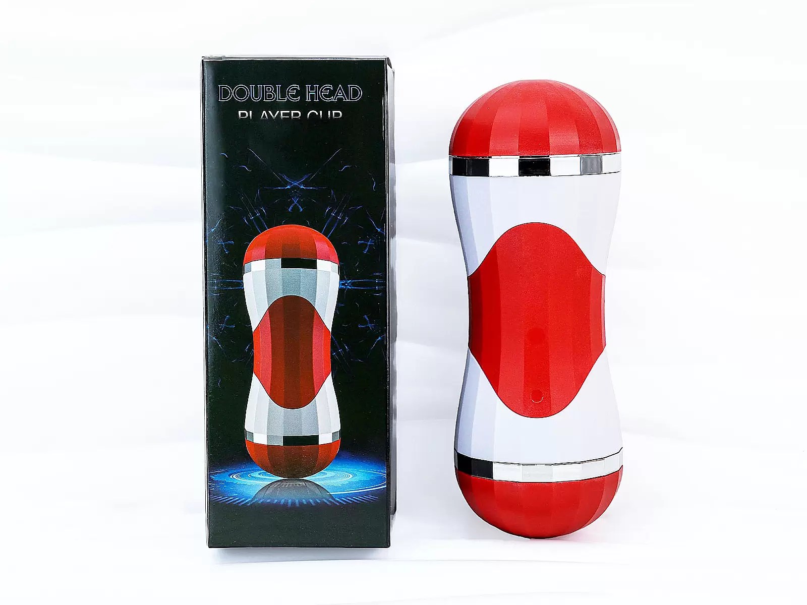 Âm đạo giả cốc Double Head 2 đầu âm đạo và miệng silicon không rung