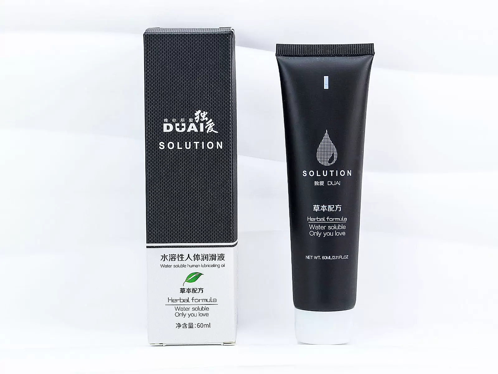 Gel bôi trơn gốc nước nhẹ dịu Solution đen