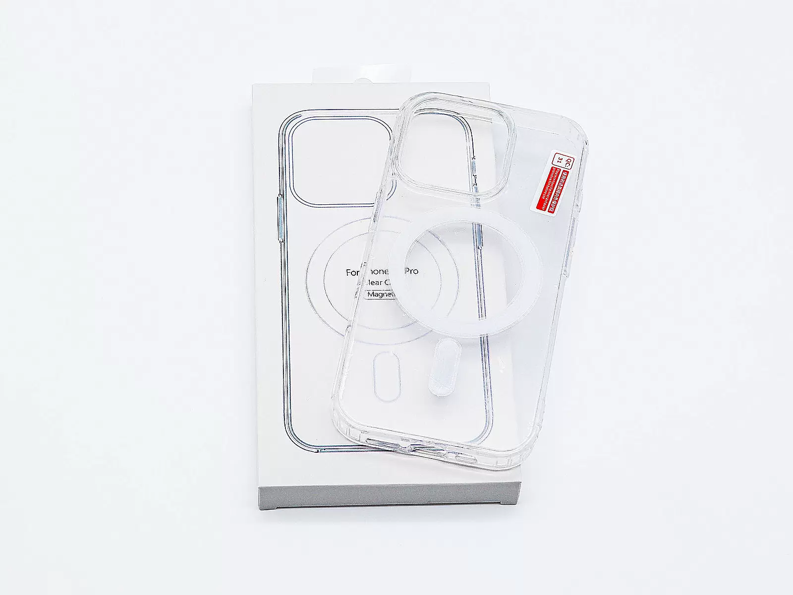 Ốp lưng Clear Case Magnetic trong suốt dành cho iPhone 16 Pro