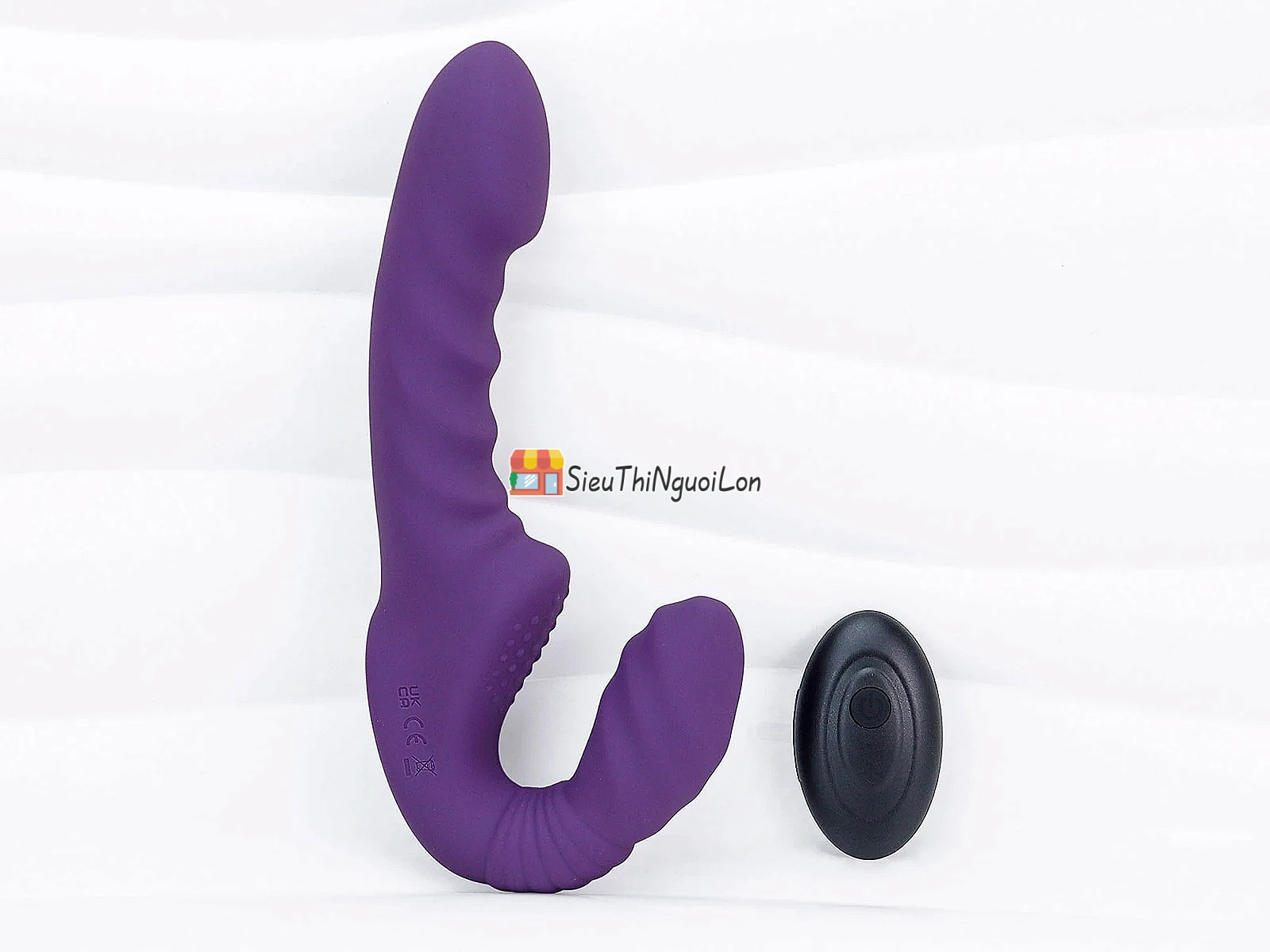 Máy massage 2 đầu Yunman rung kích thích điểm G kèm điều khiển từ xa