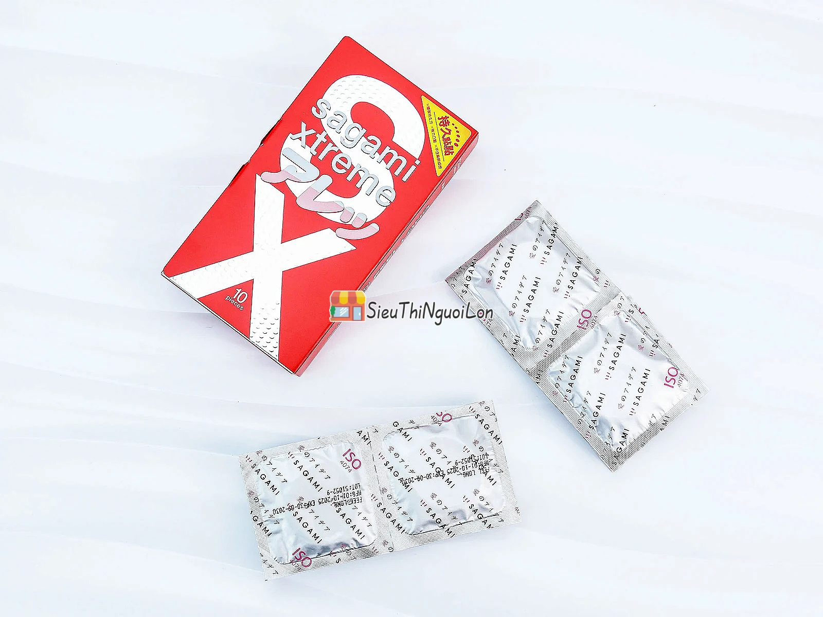Bao cao su có gai Sagami Xtreme Feel Long 10 bao