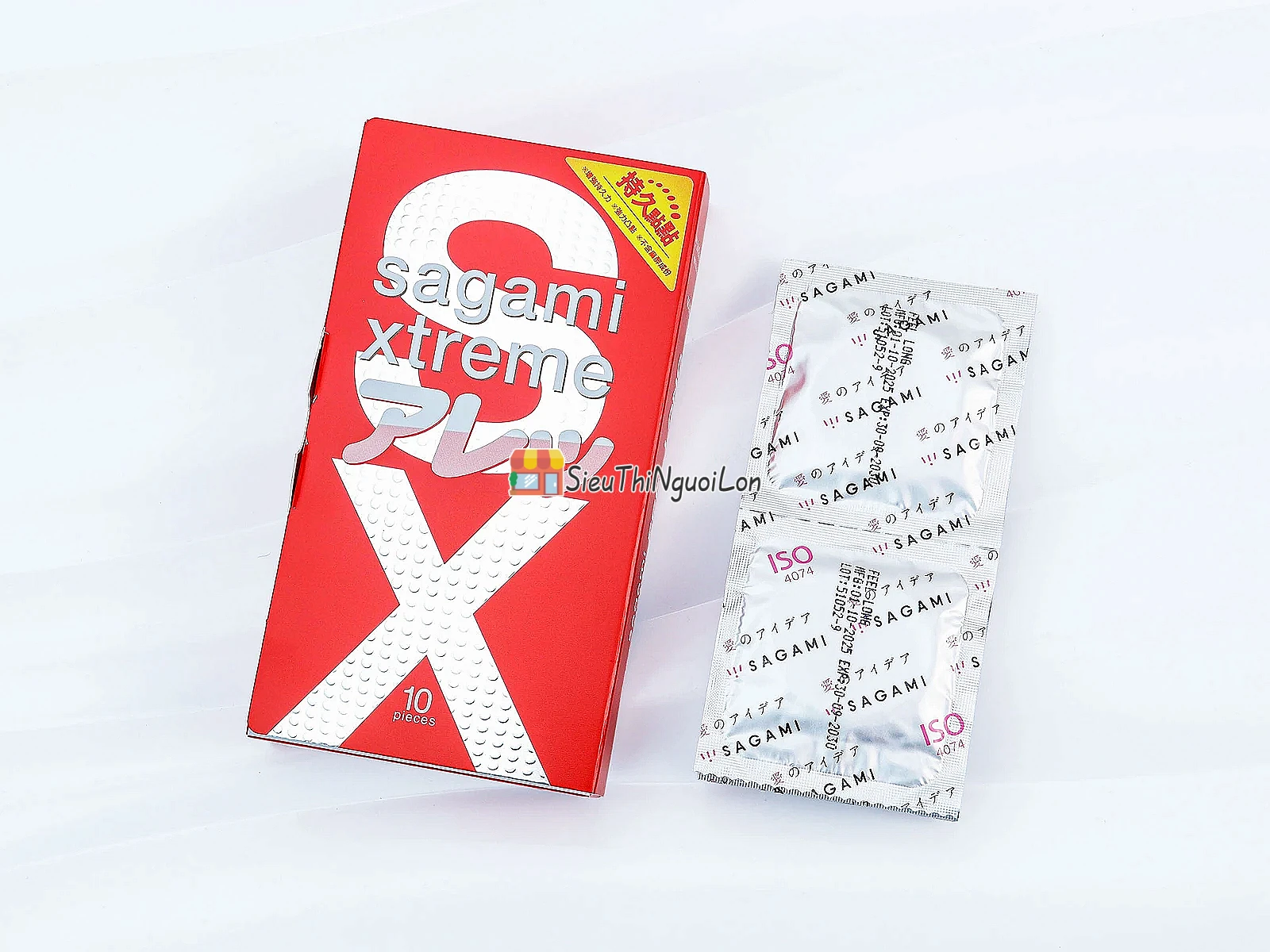 Bao cao su có gai Sagami Xtreme Feel Long 10 bao