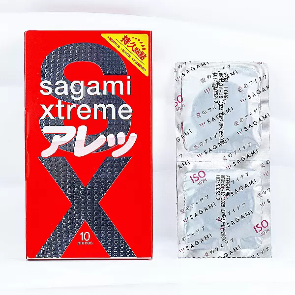 Bao cao su có gai Sagami Xtreme Feel Long 10 bao