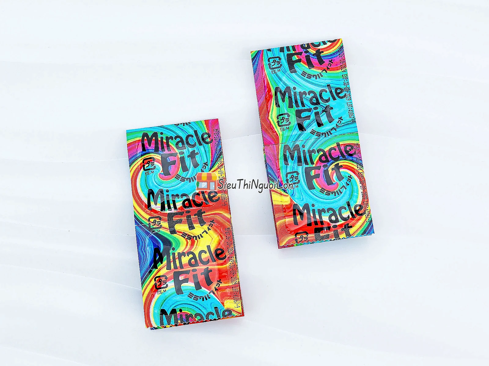 Bao cao su Sagami Miracle Fit cỡ 49mm siêu mỏng hộp 10 bao
