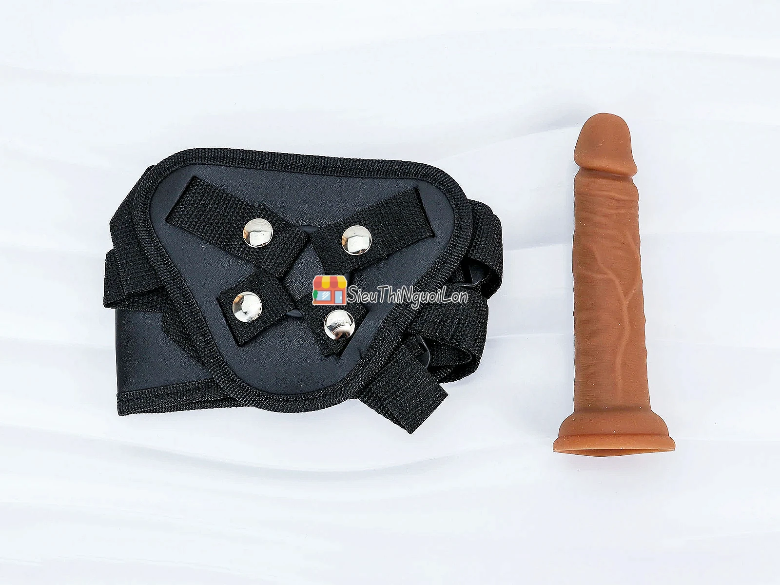 Dương vật giả có dây đeo 7 inch