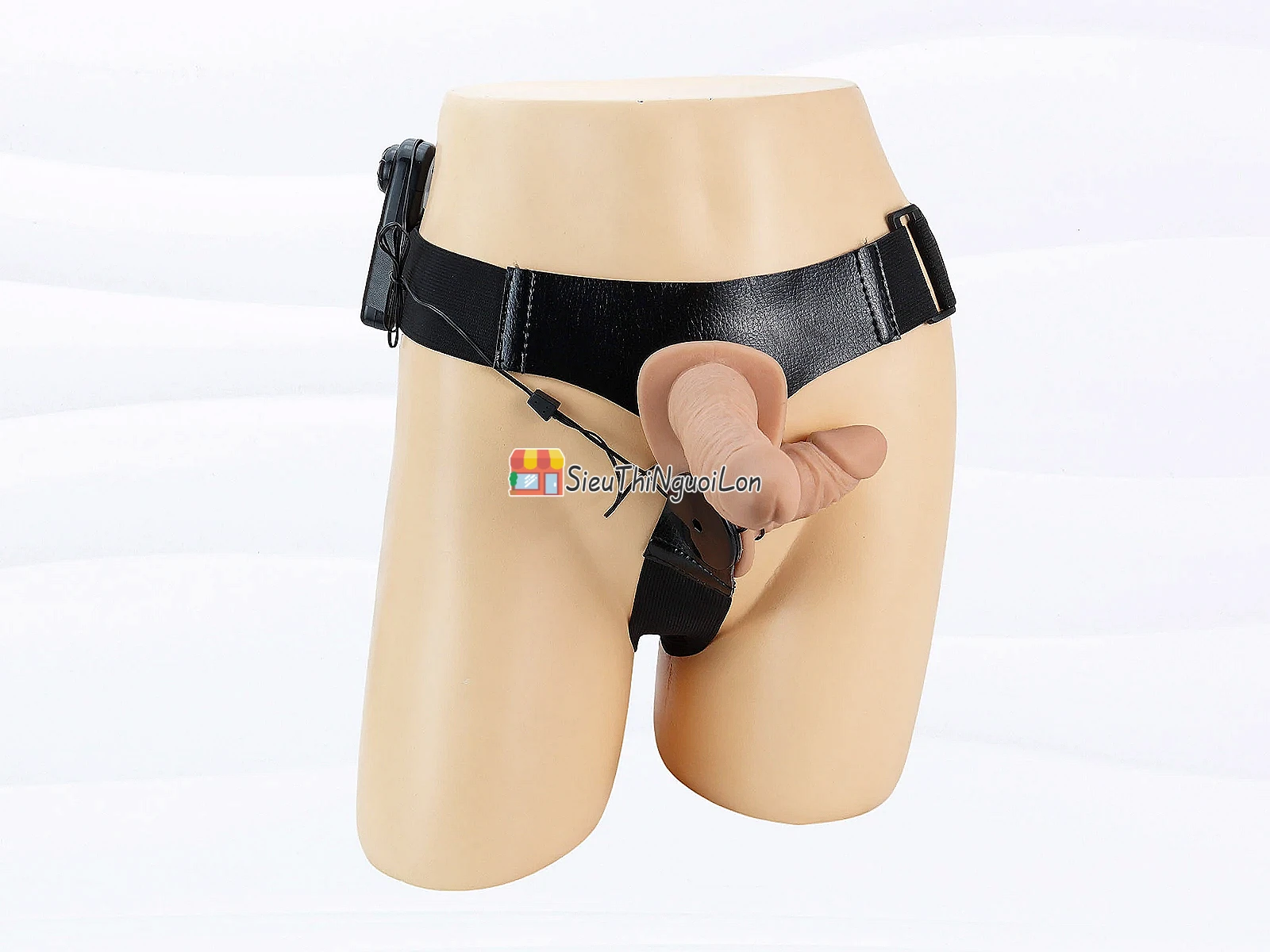 Dương vật giả có dây đeo 2 đầu Double Head