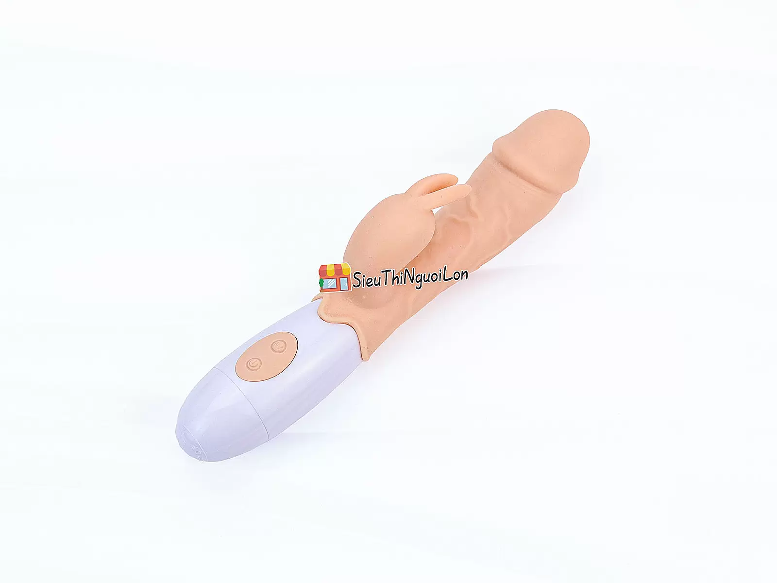 Dương vật giả đa năng có nhánh Easter Bunny rung nhiều chế độ