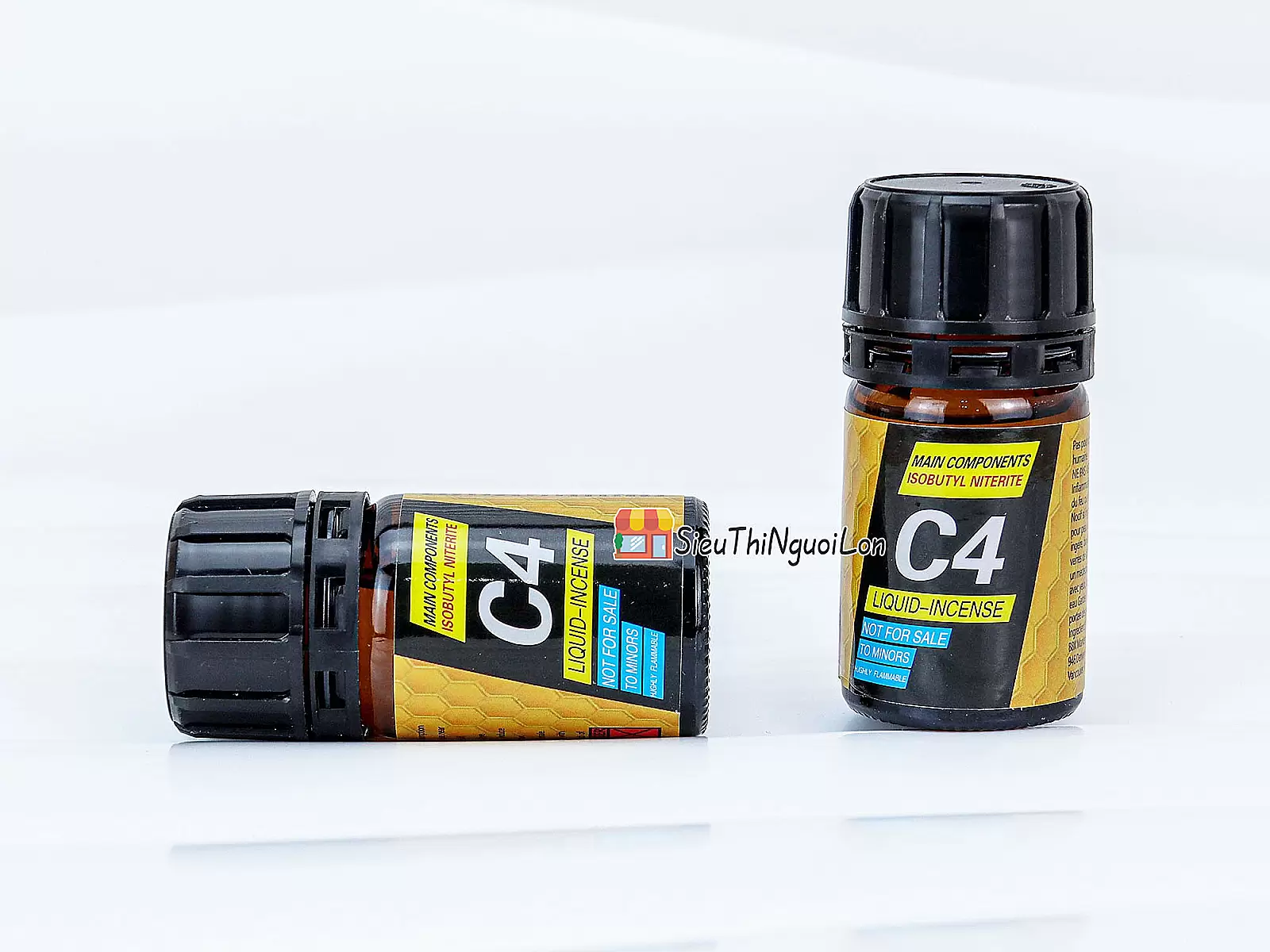 Chai hít C4 Liquid Incense 40ml tăng cảm giác phấn khích