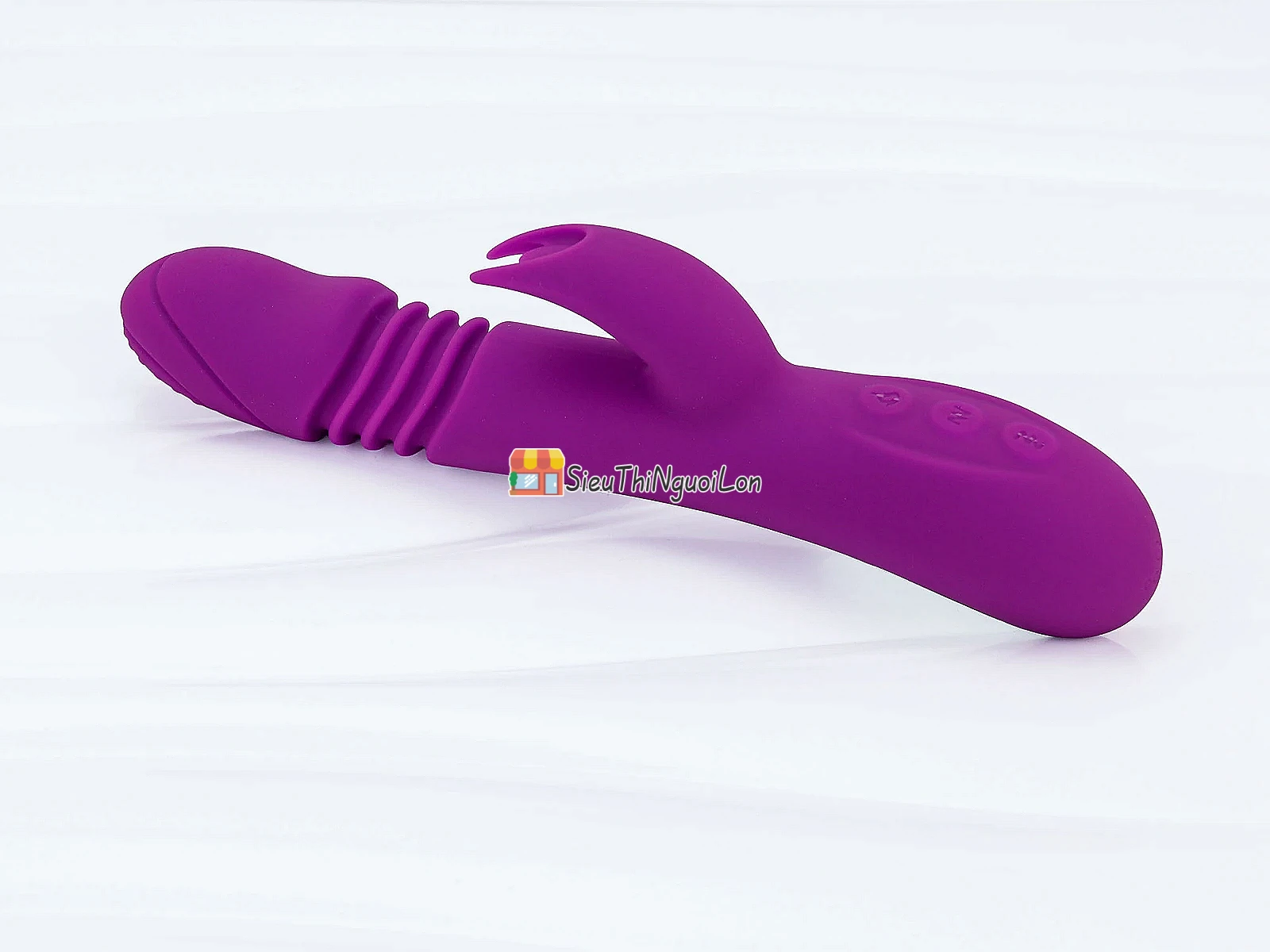 Dương vật giả đa năng Ella rung thụt ngoáy pin sạc phát nhiệt
