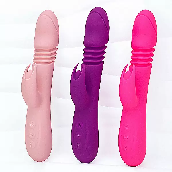 Dương vật giả đa năng Ella rung thụt ngoáy pin sạc phát nhiệt