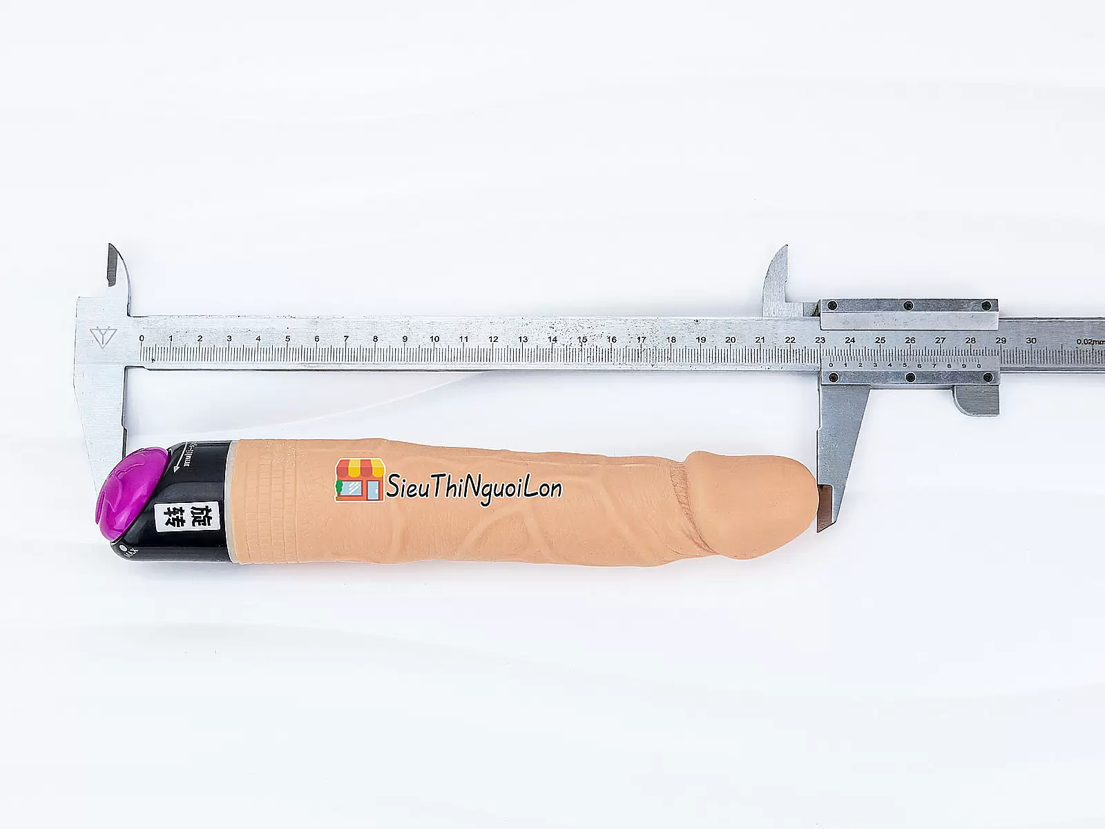 Dương vật giả rung ngoáy silicon giống thật