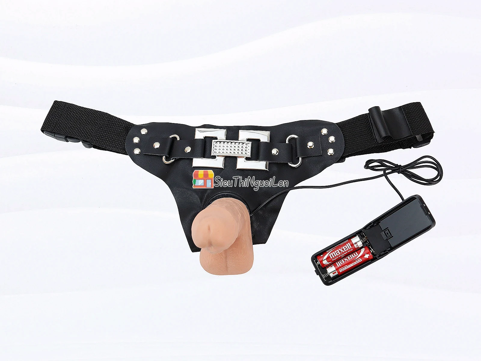 Dương vật giả có dây đeo Ultra Passionate Harness kèm điều khiển rung