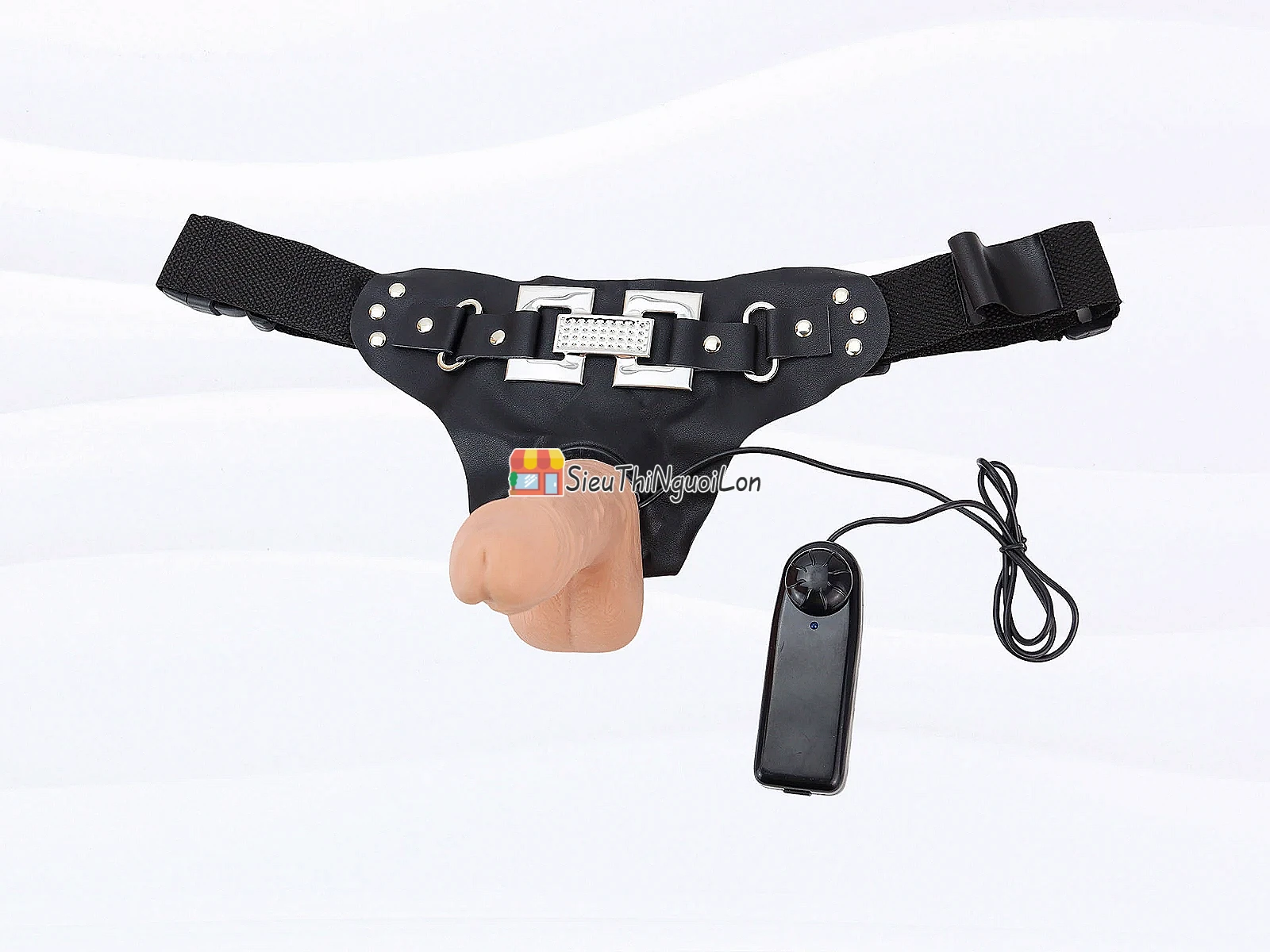 Dương vật giả có dây đeo Ultra Passionate Harness kèm điều khiển rung
