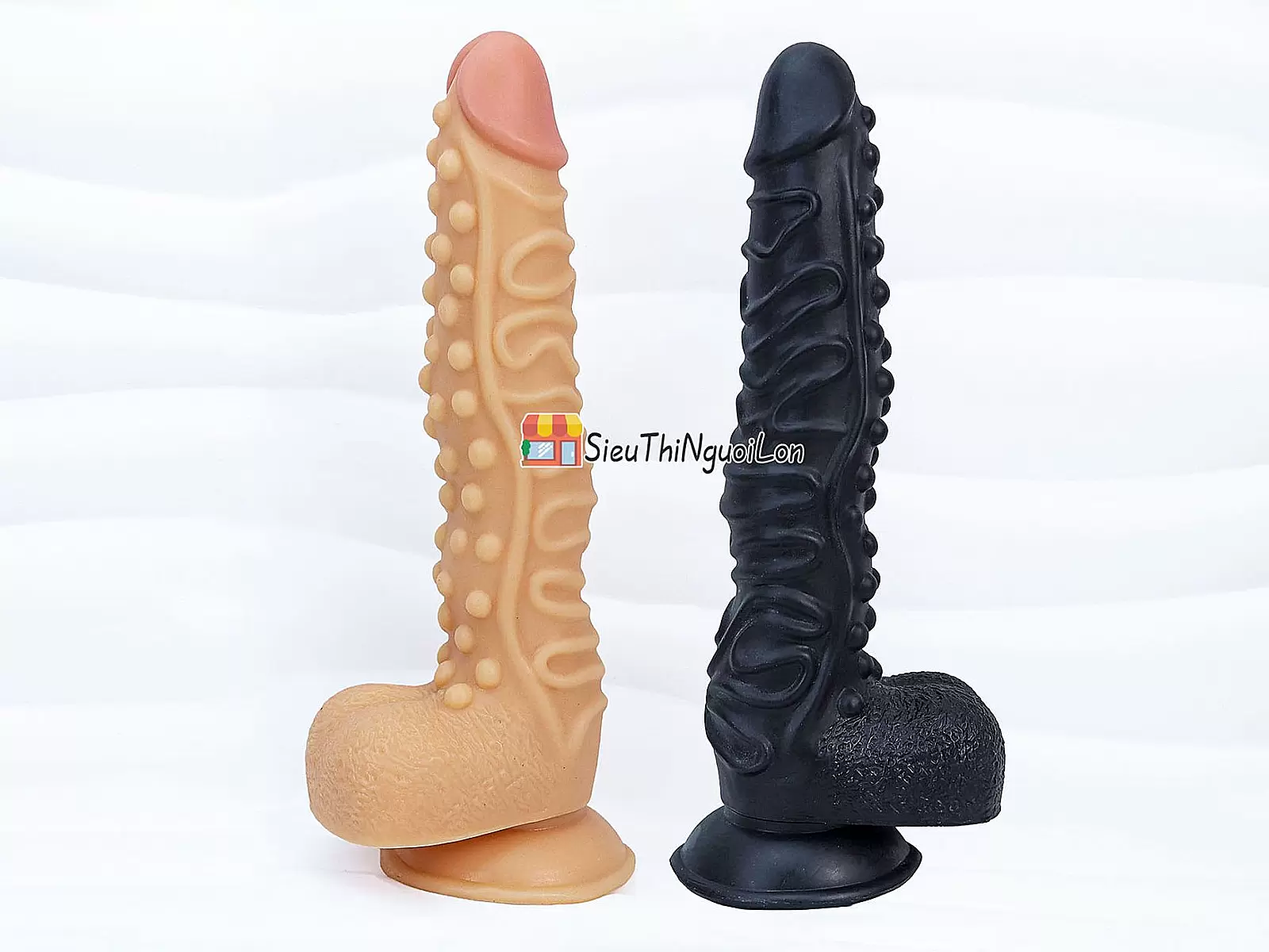 Dương vật giả có đế gân guốc siêu khủng