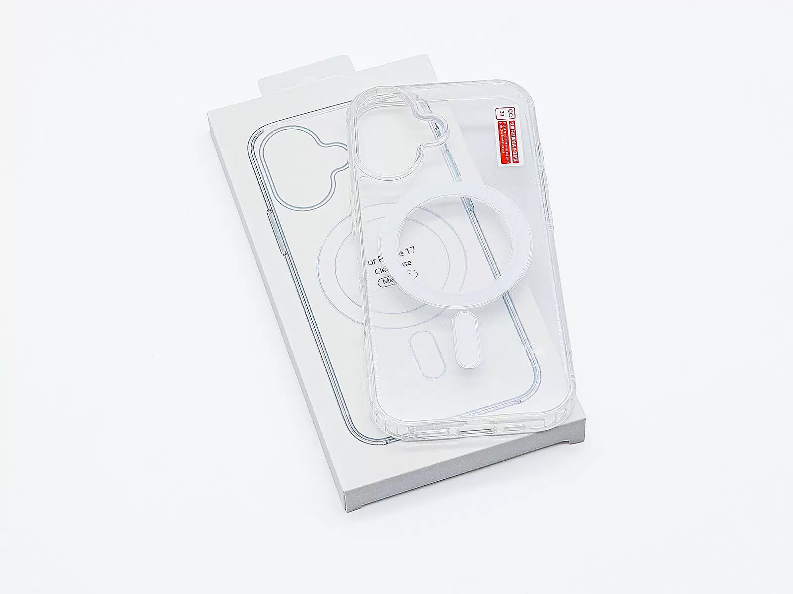 Ốp lưng Clear Case Magnetic trong suốt dành cho iPhone 17