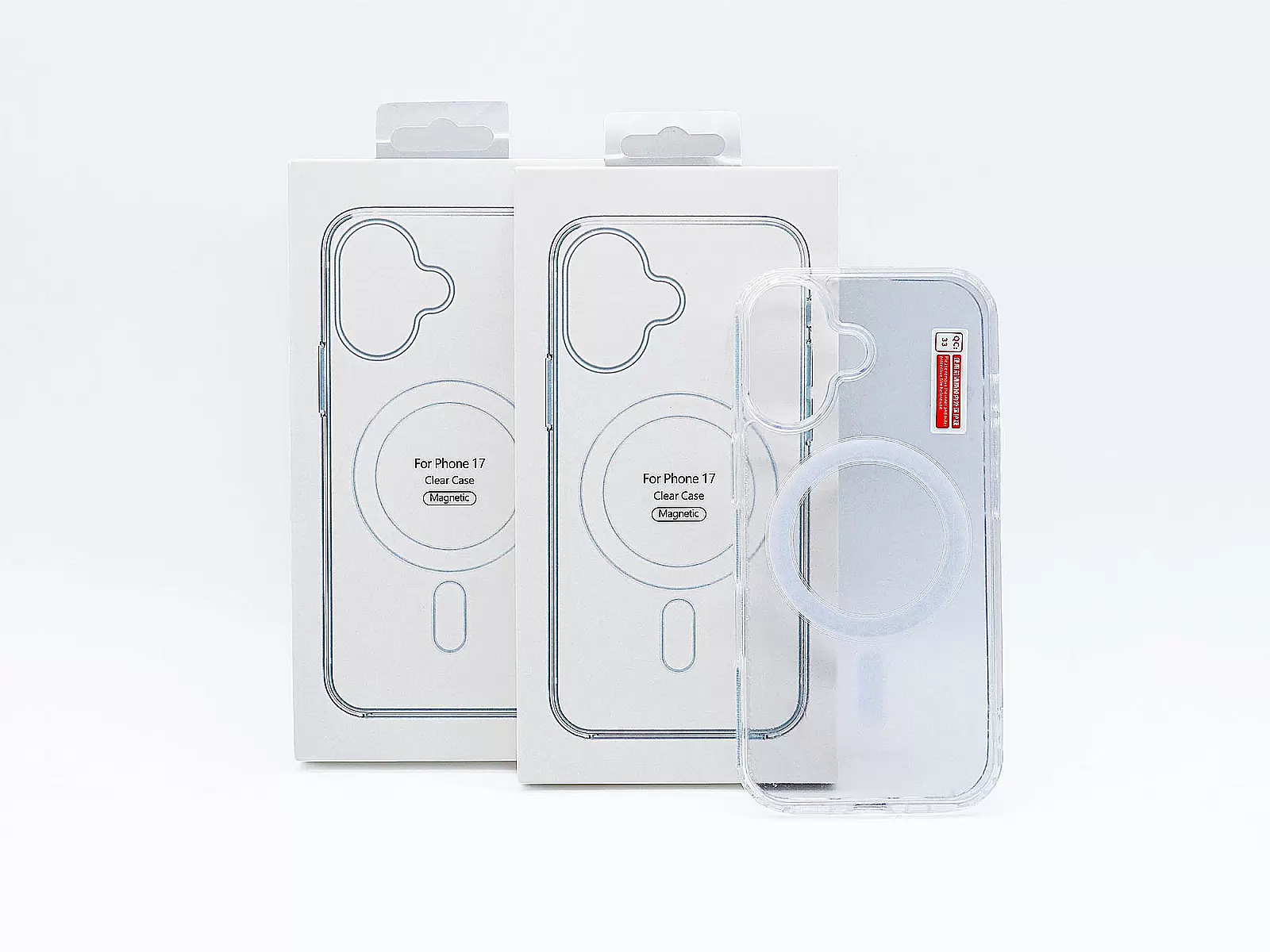 Ốp lưng Clear Case Magnetic trong suốt dành cho iPhone 17