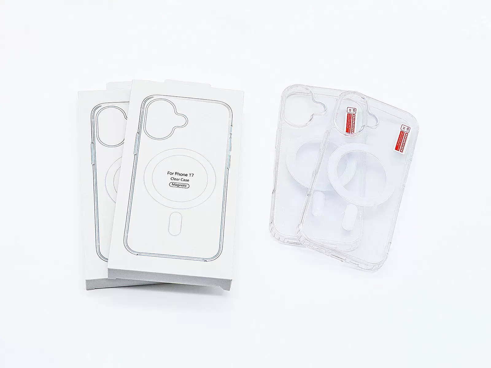 Ốp lưng Clear Case Magnetic trong suốt dành cho iPhone 17