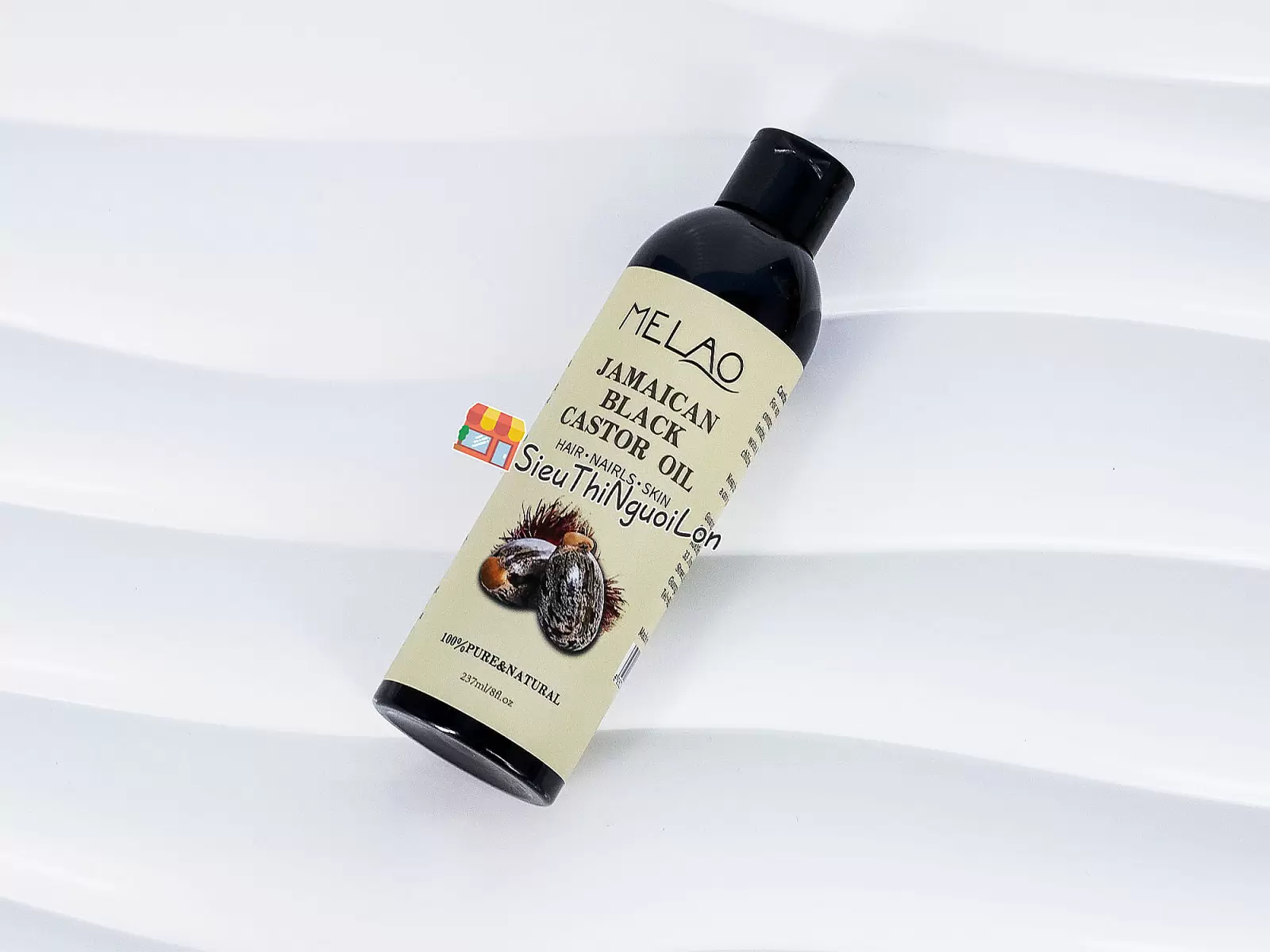 Dầu Thầu Dầu Đen Jamaican Black Castor Oil MELAO