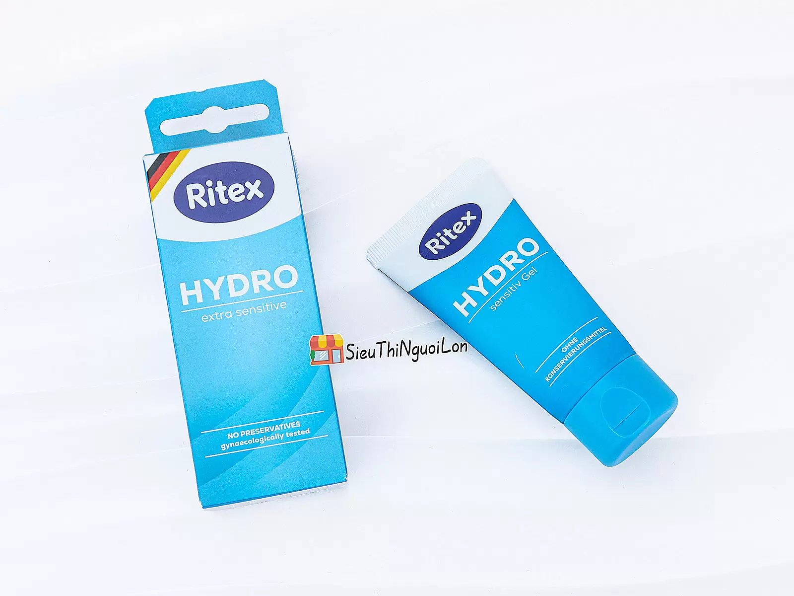 Gel bôi trơn gốc nước Ritex HYDRO Extra Sensitive 50ml