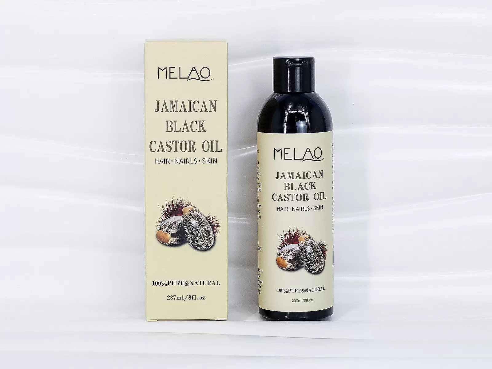 Dầu Thầu Dầu Đen Jamaican Black Castor Oil MELAO